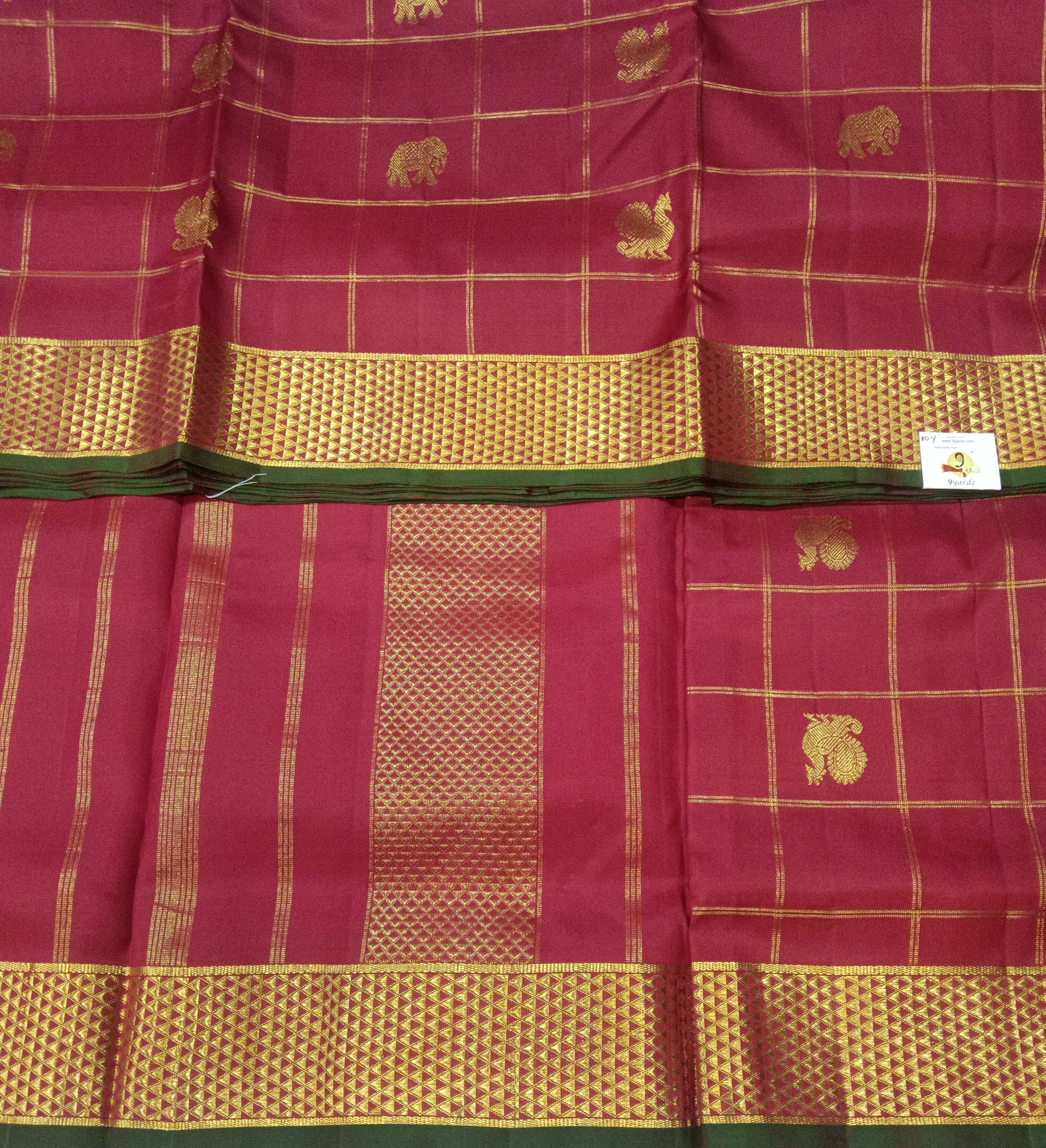 Pure silk madisar 10yards