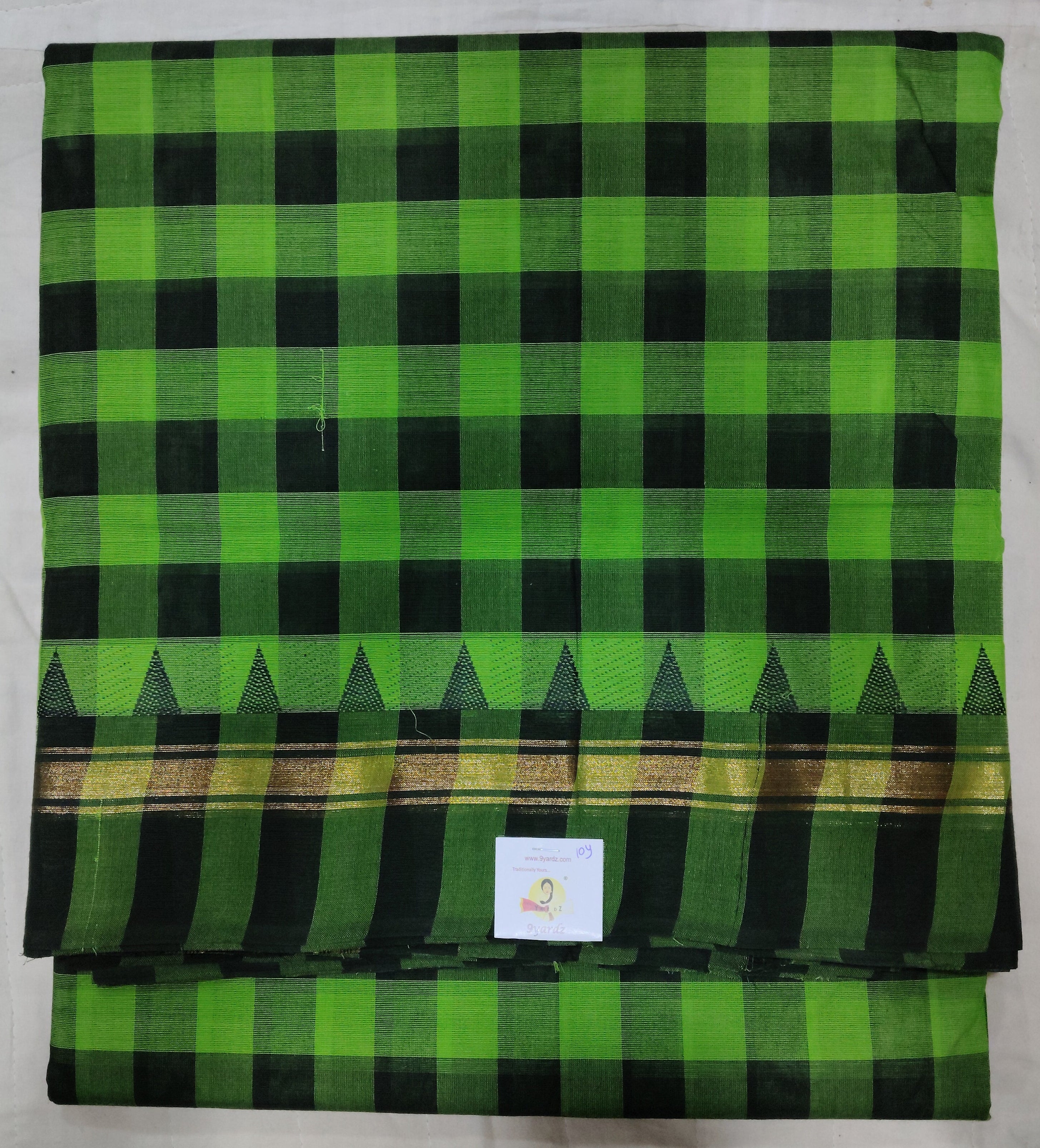 Chettinadu / Karaikudi cotton 10yards madisar