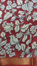 Load image into Gallery viewer, Kalamkari Silk 6yardz