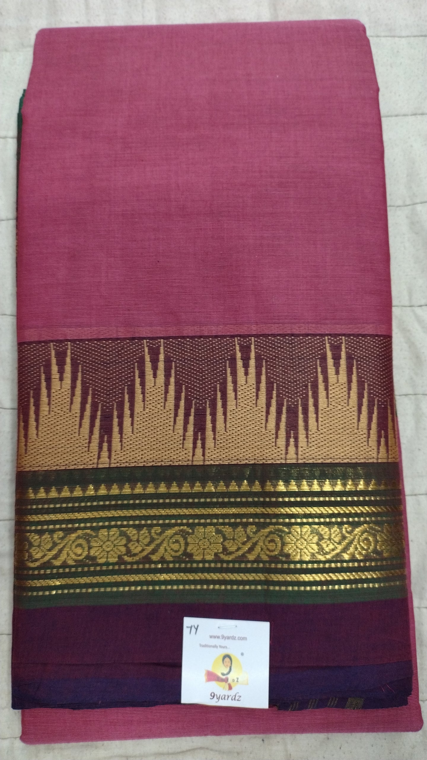 Chettinadu cotton 7yardz