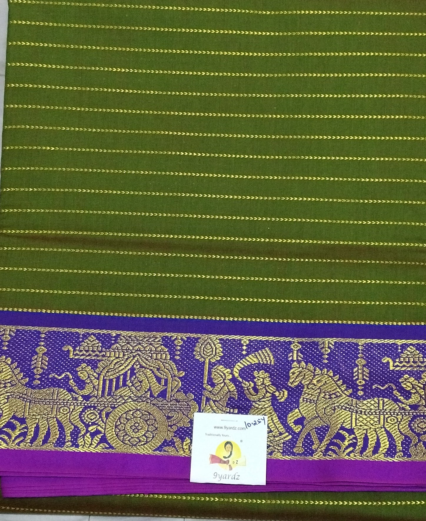 Akshaya cotton 10.25 yards madisar