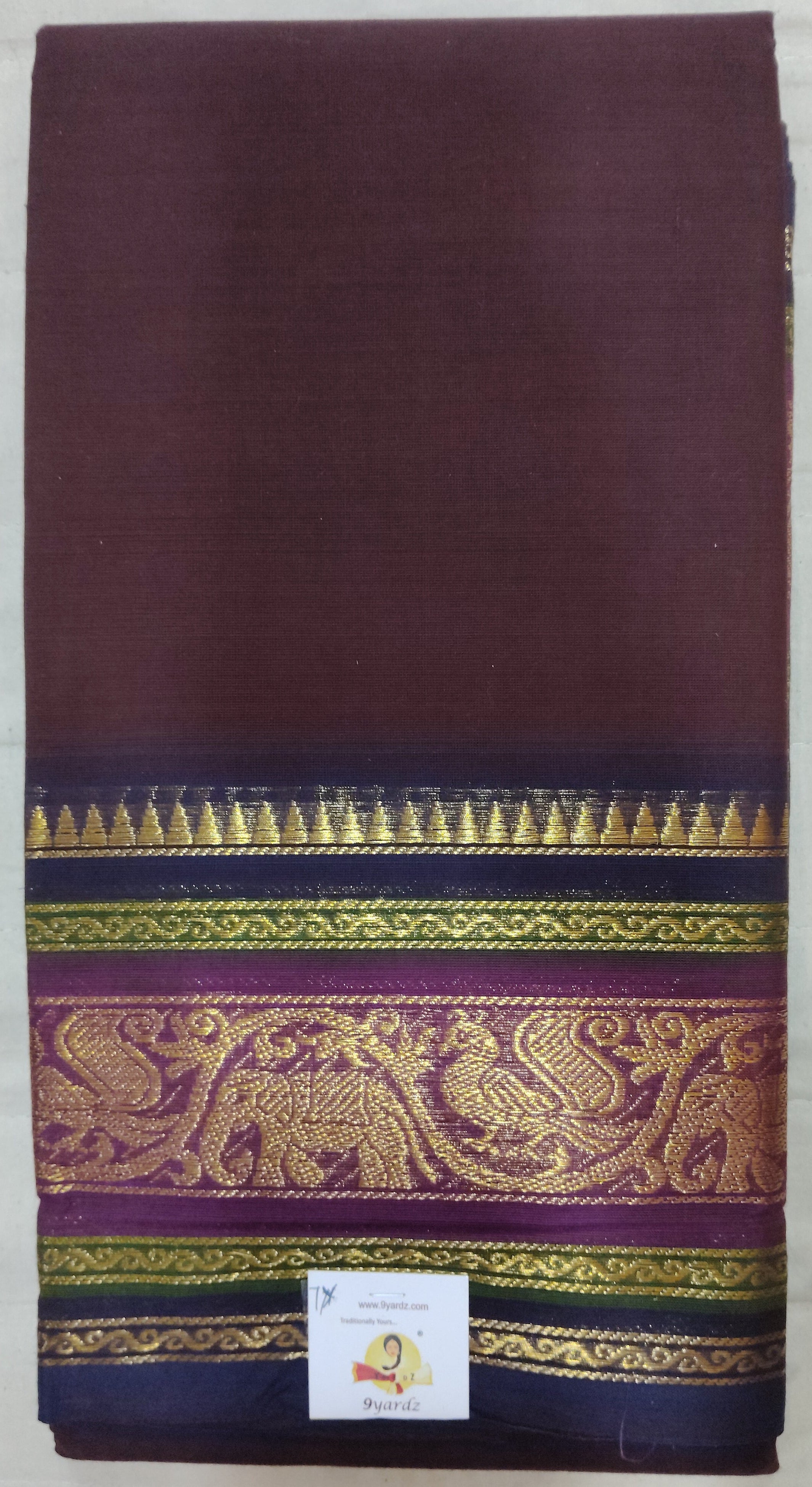 Chettinadu cotton 7yardz