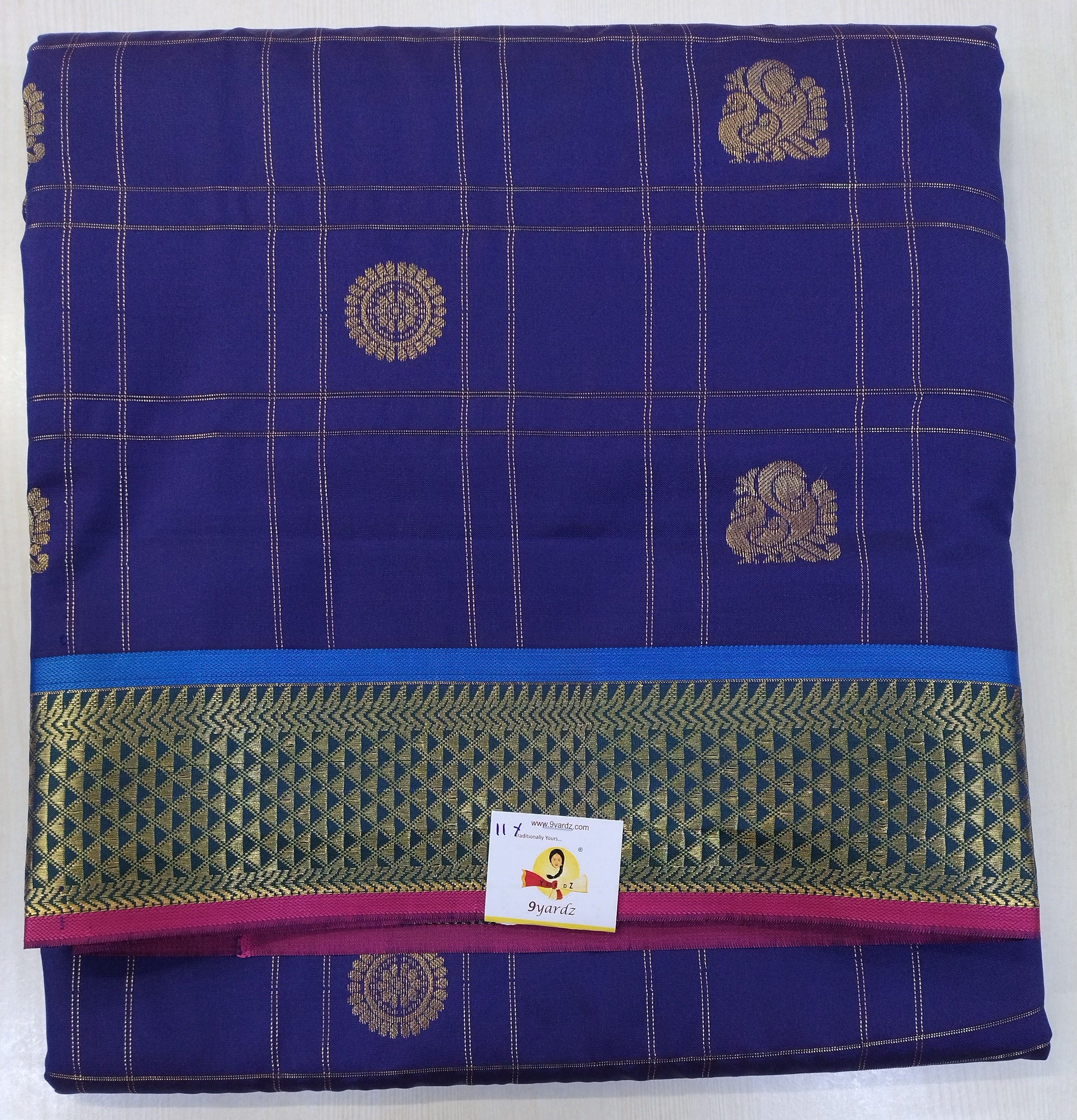 Poly silk 11yards Madisar