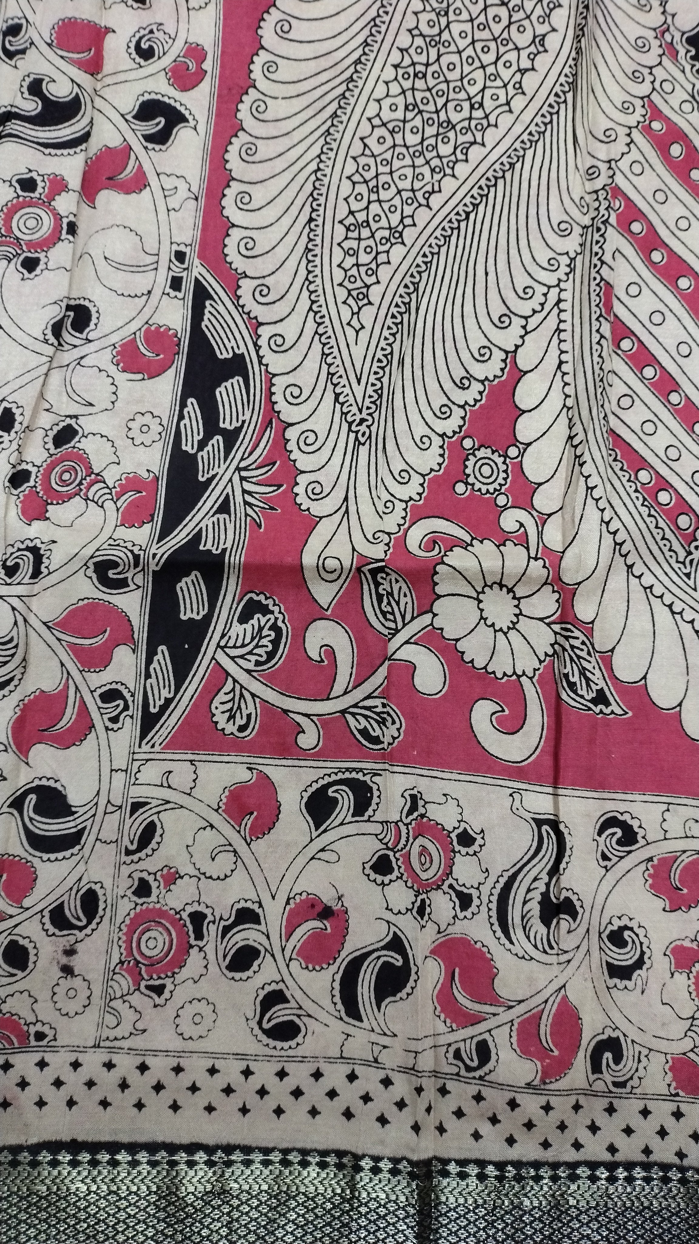 Kalamkari Silk 6yardz
