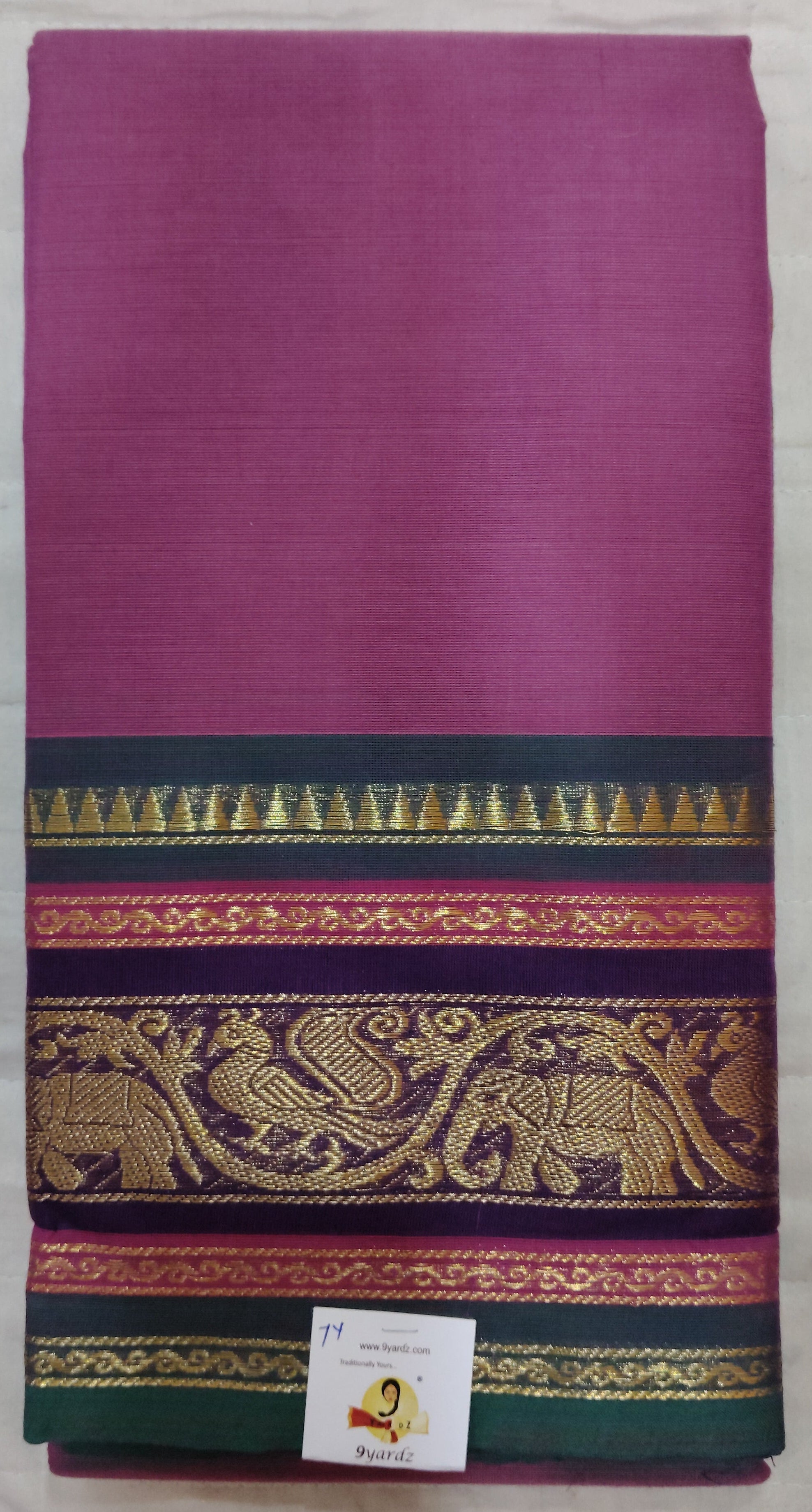 Chettinadu cotton 7yardz