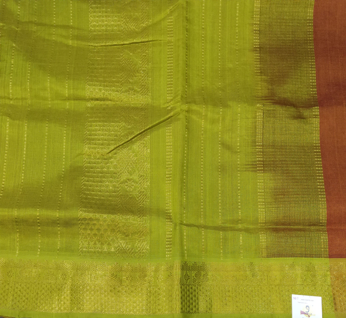 Pure silk cotton vairavoosi 10yards  madisar