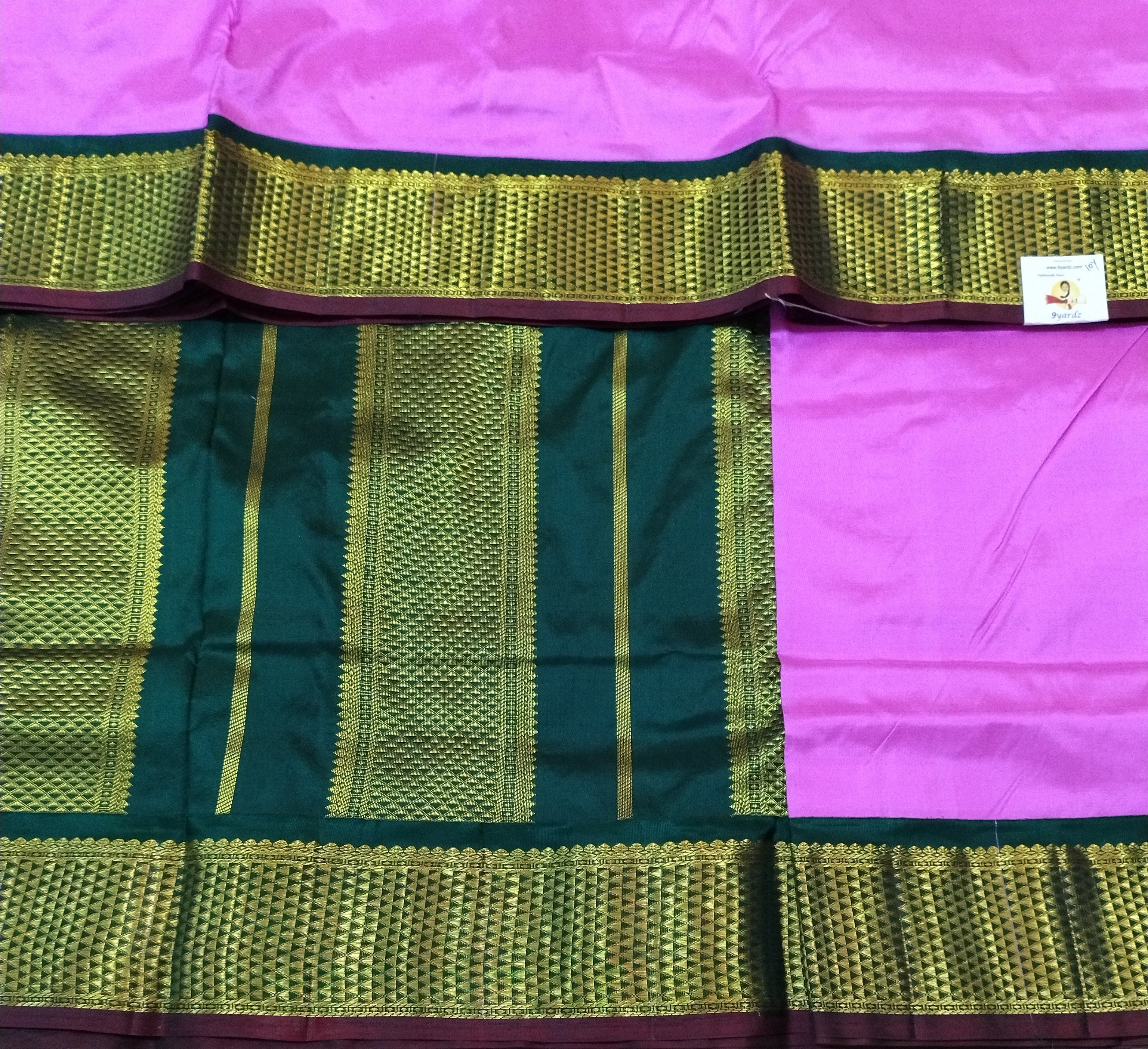 Pure silk 10yardz  saree