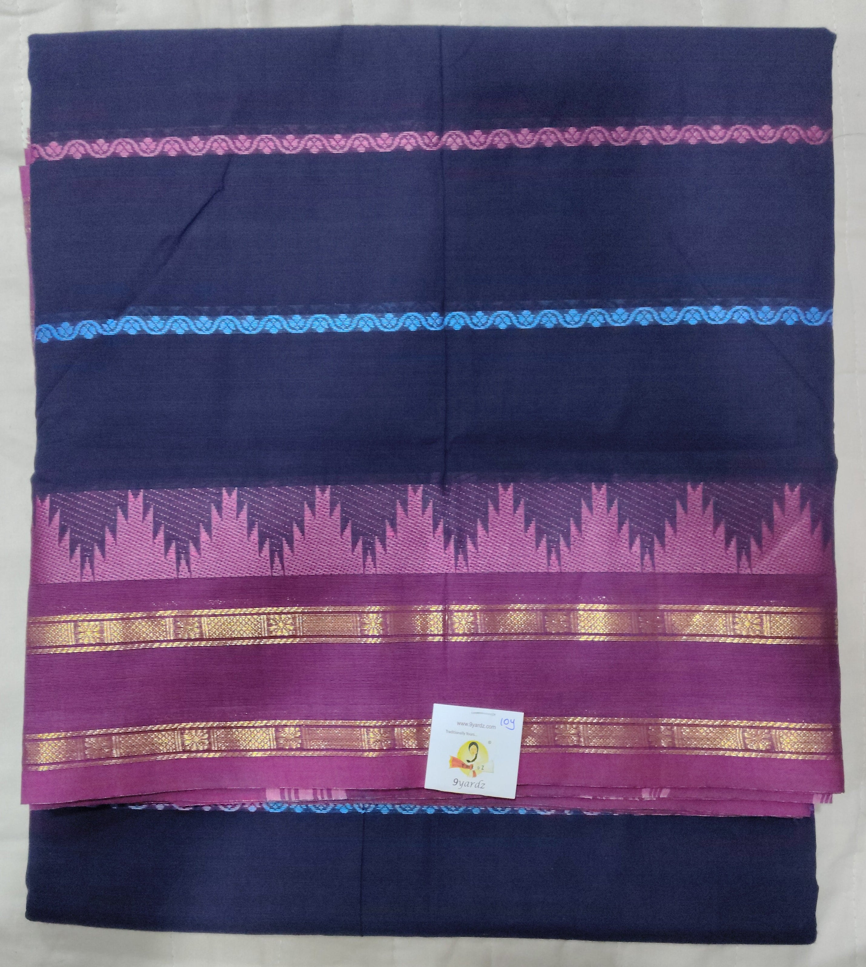 Chettinadu / Karaikudi cotton 10yards madisar
