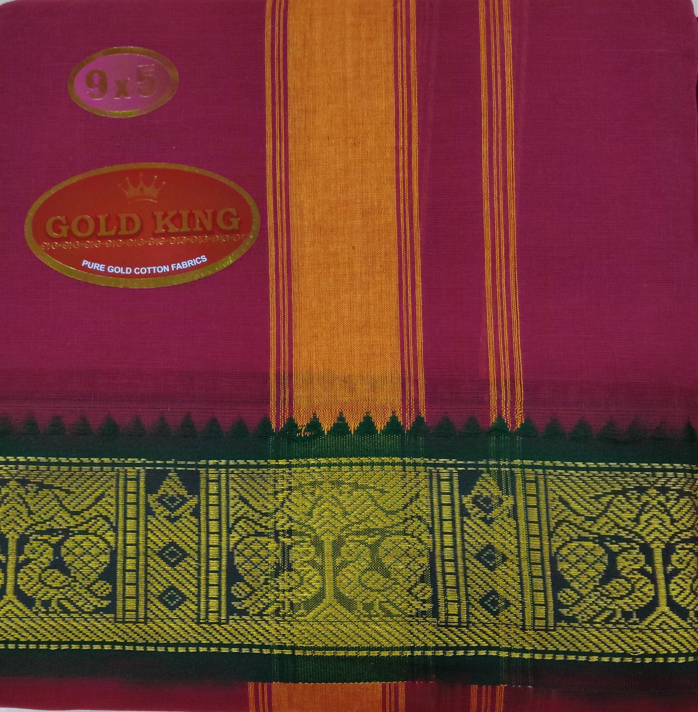 Cotton Colour  Dhothi 9*5