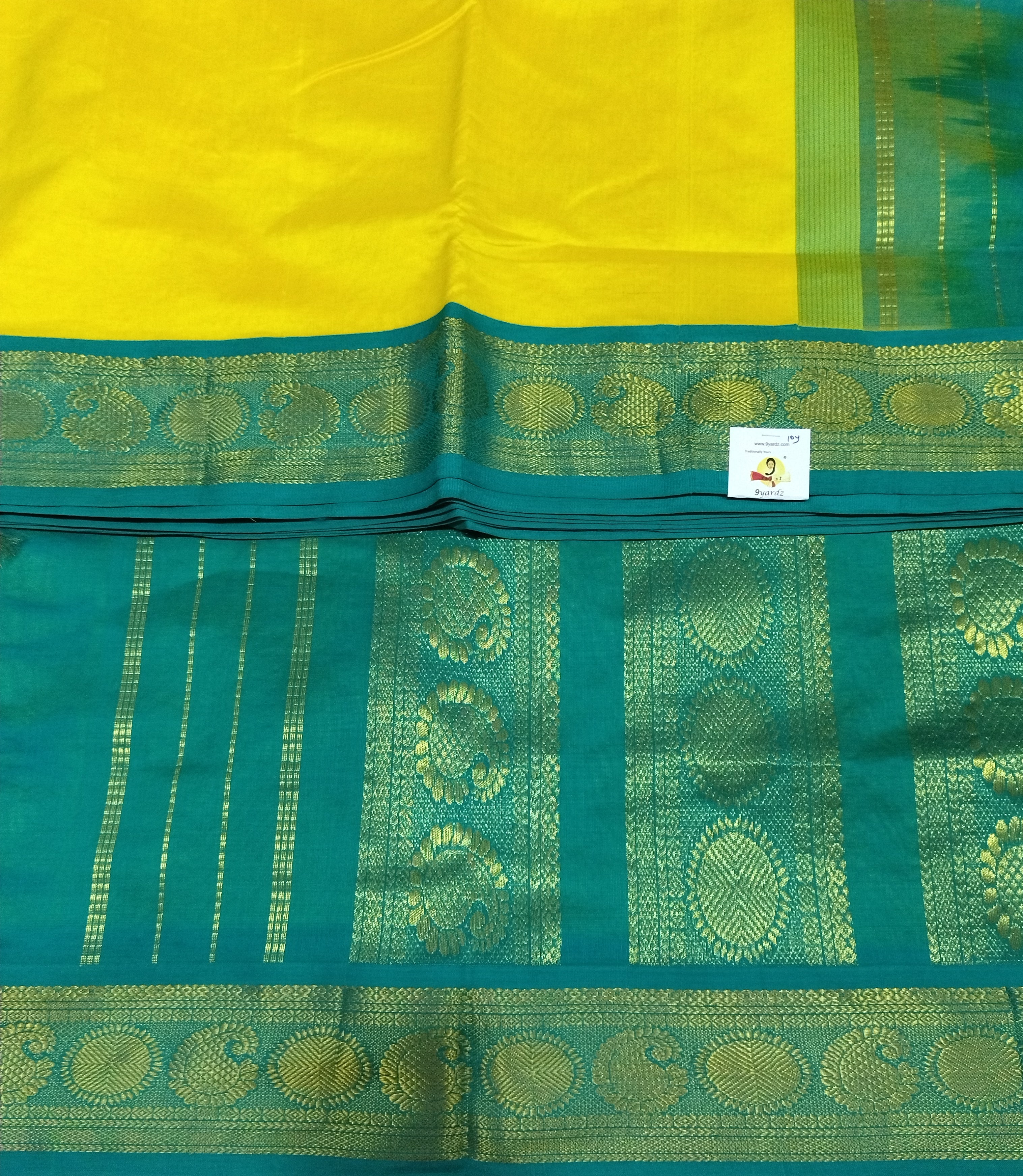 Semi Silk cotton Korvai Madisar