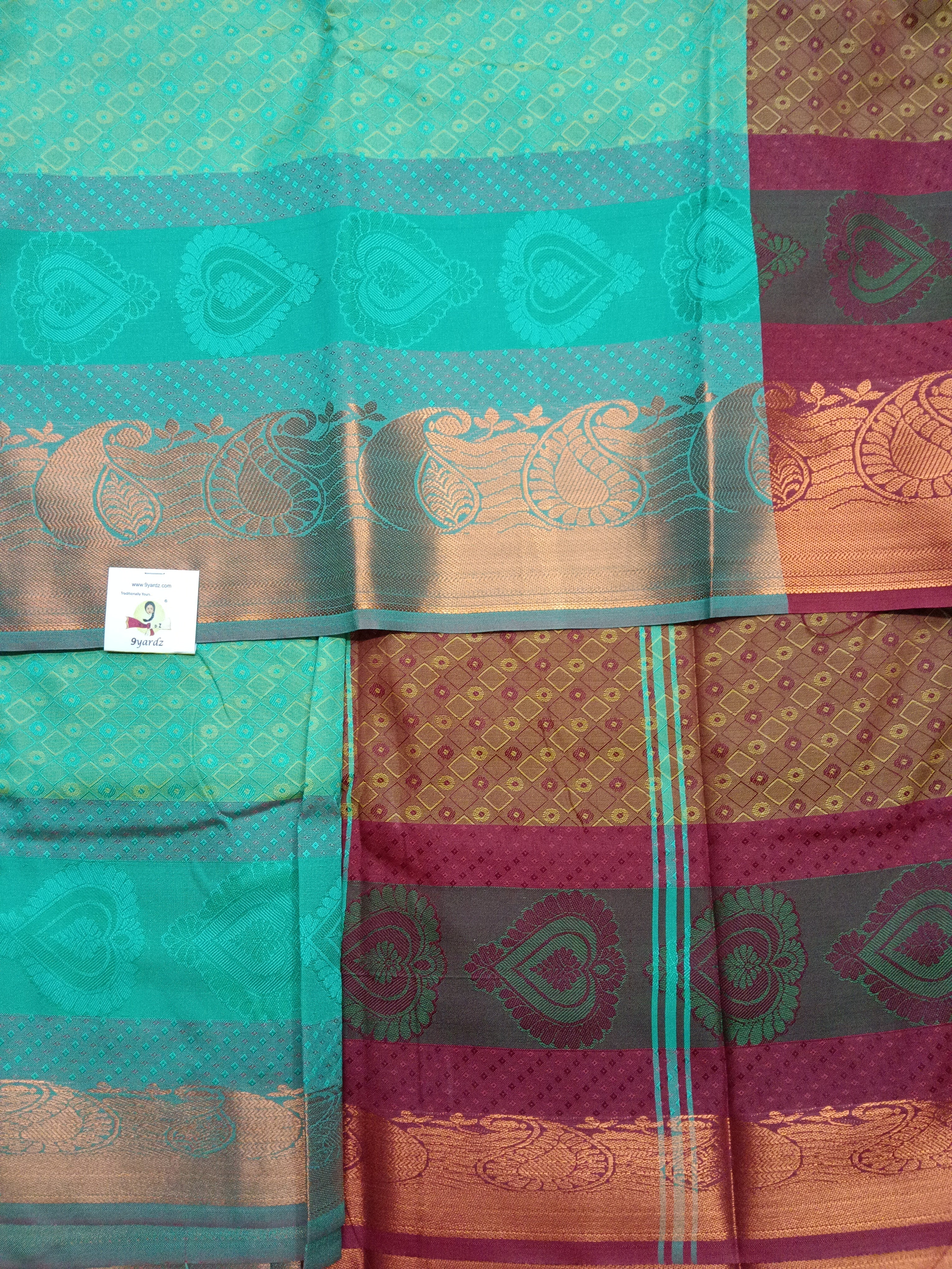 Rich poly Silk 6yardz