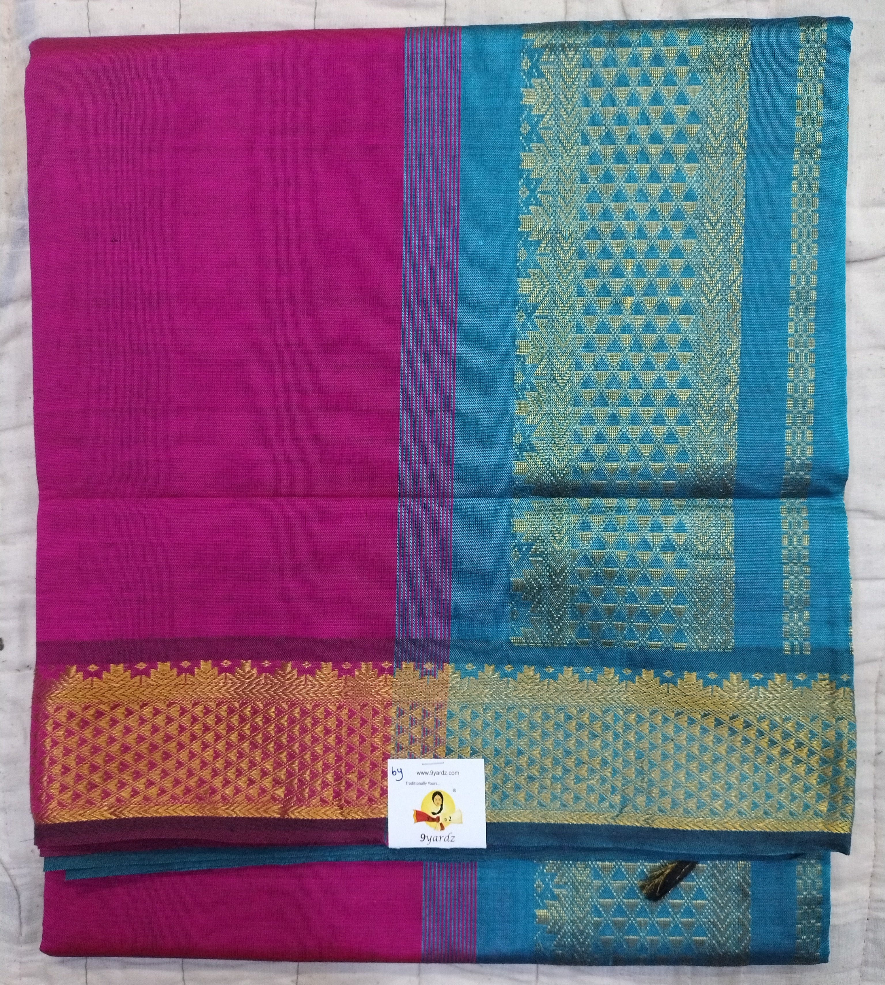 Semi silk Cotton 6yardz