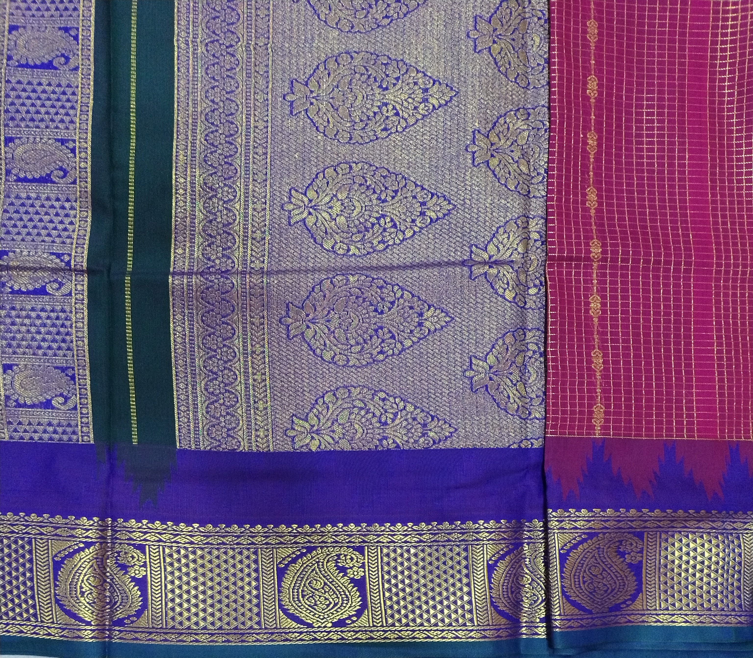 Akshaya cotton 10.25 yards madisar