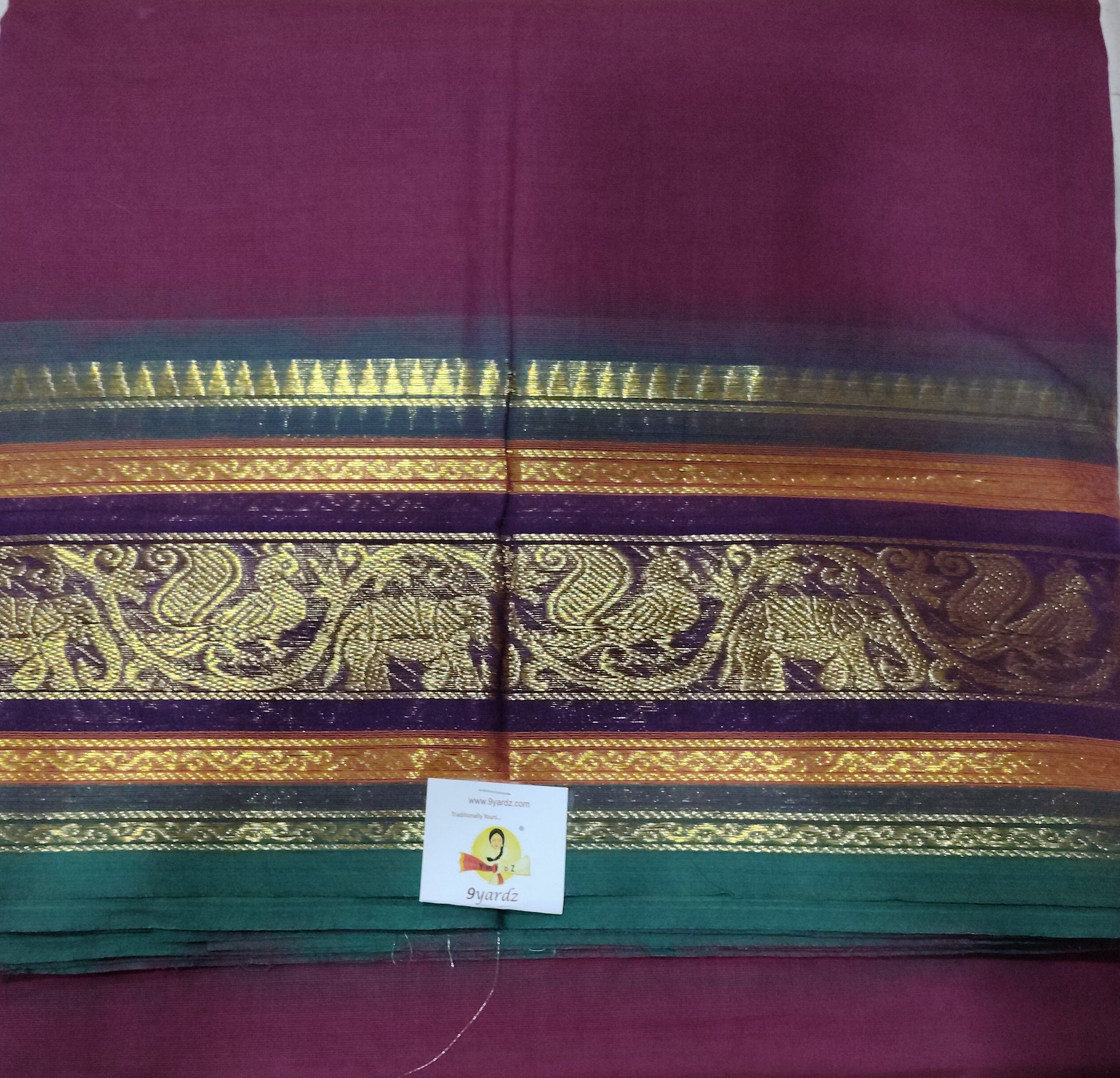 Arupukottai cotton 10 yards madisar
