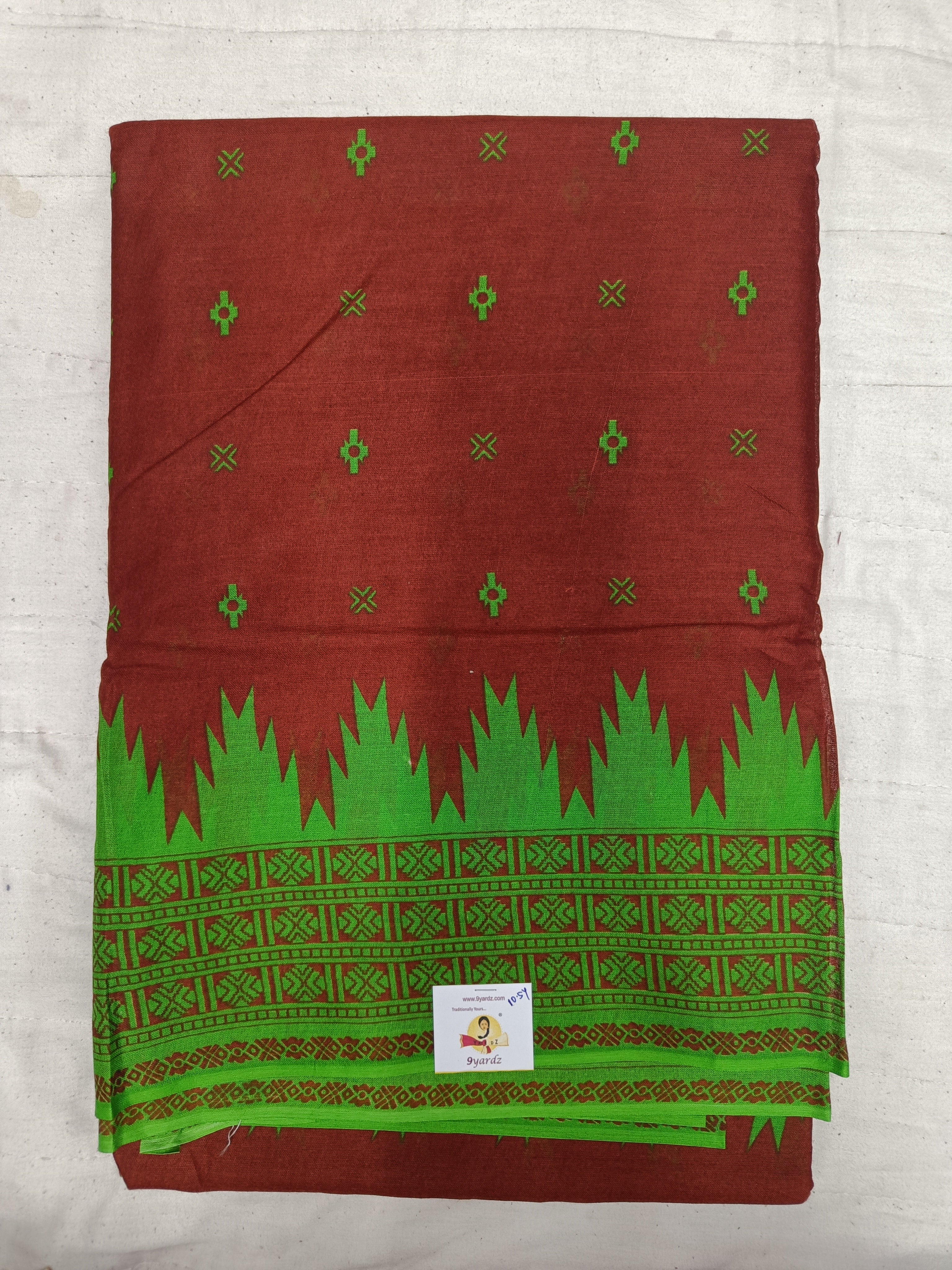 Erode cotton 10.5 yards madisar
