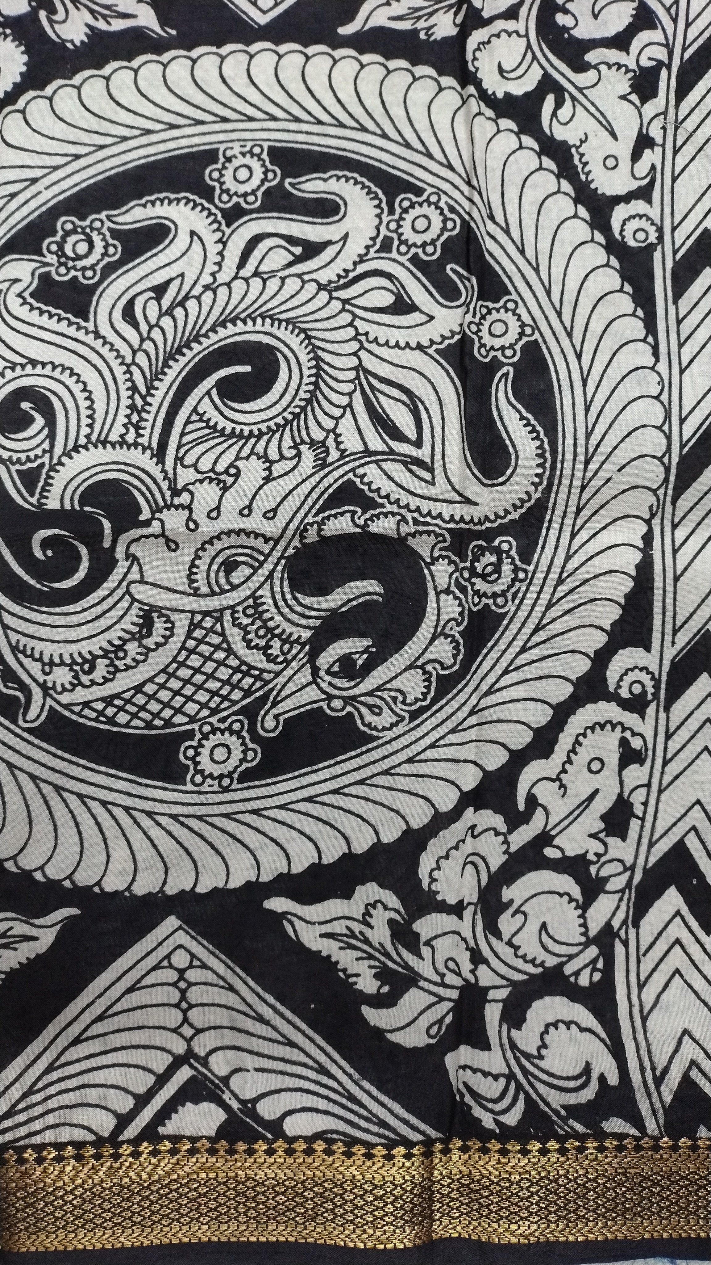 Kalamkari Silk 6yardz