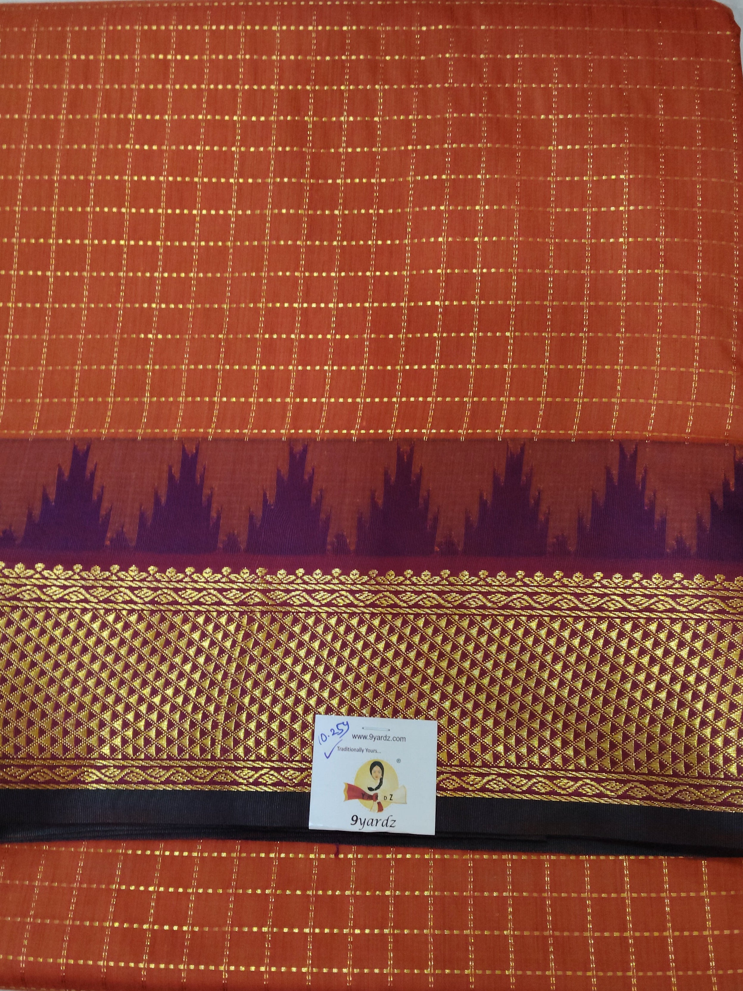 Akshaya cotton 10.25 yards madisar
