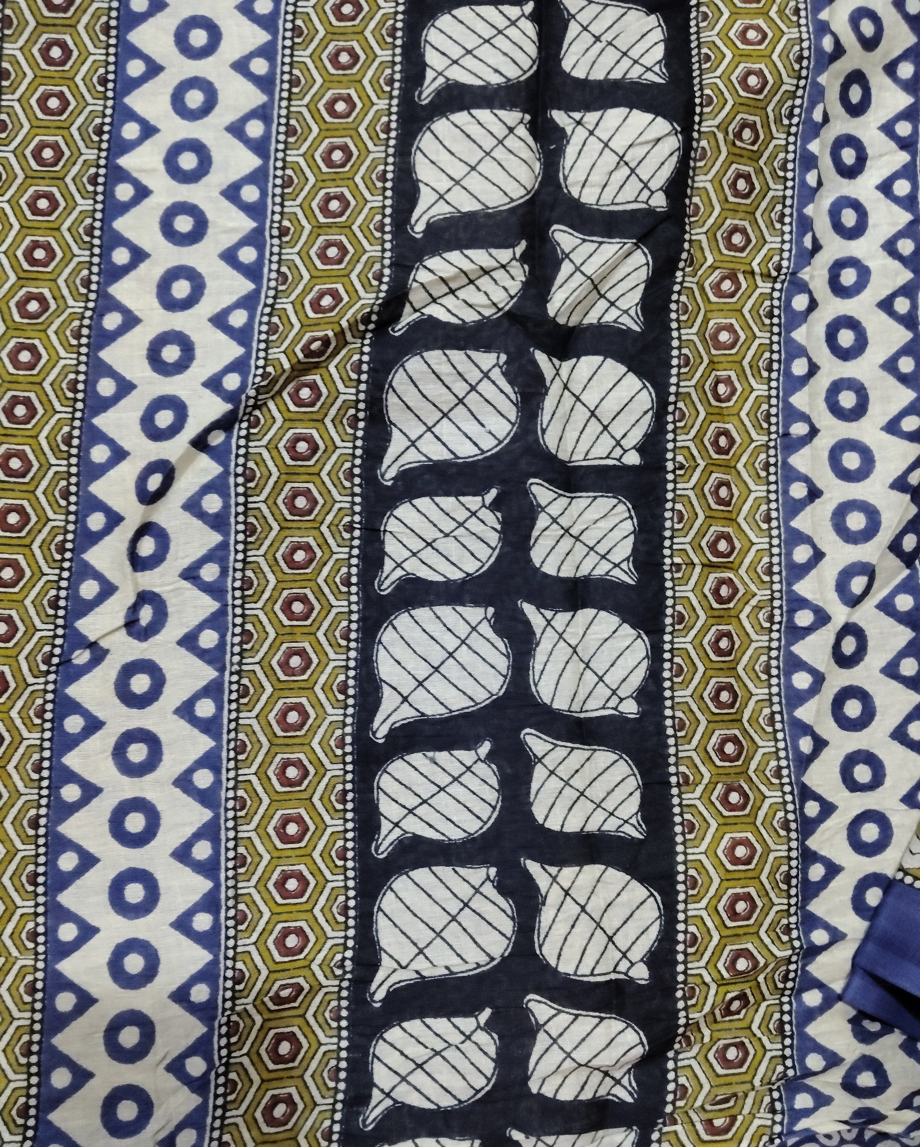 Soft Cotton Bathik saree 6yardz