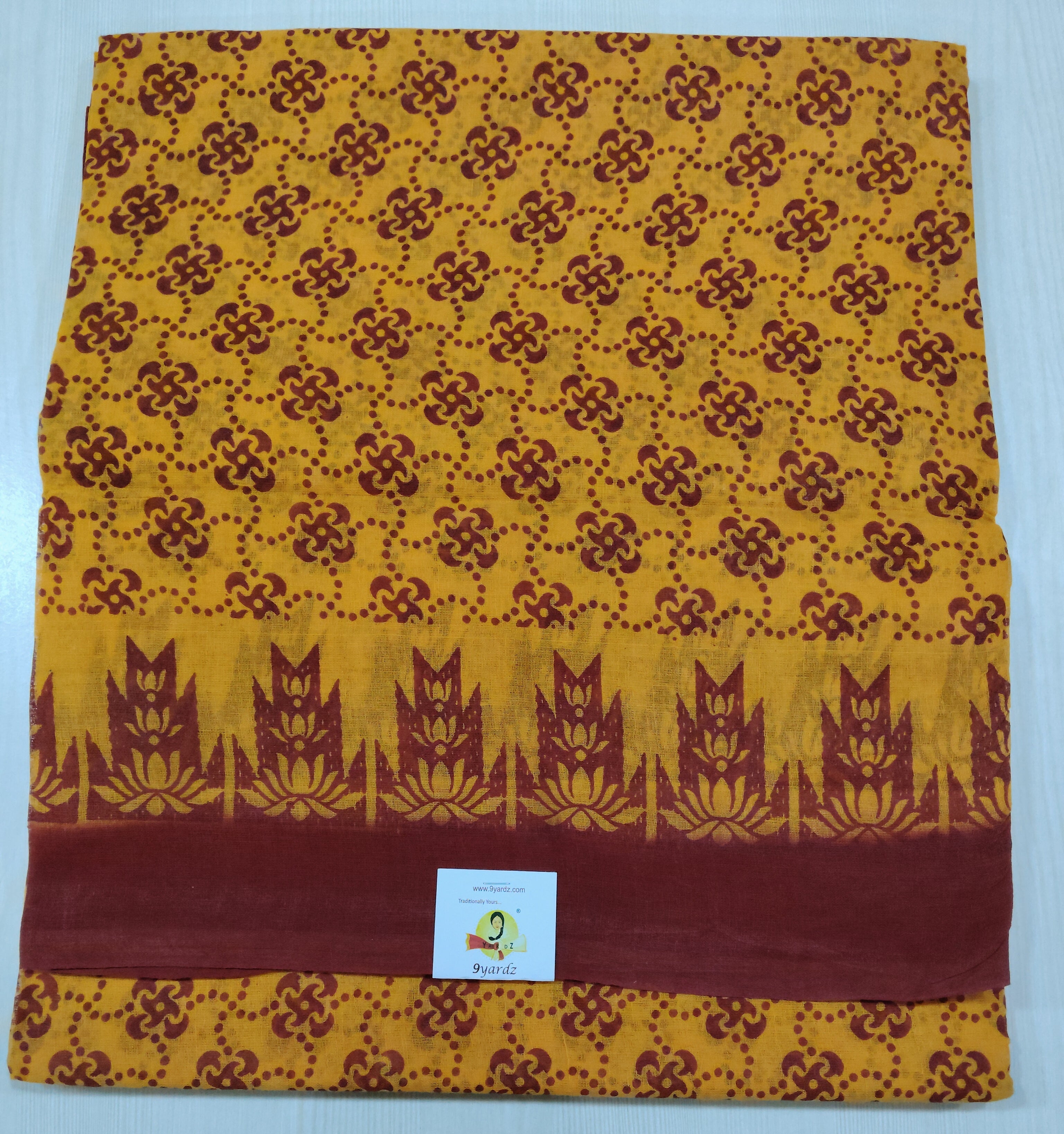 Sungudi cotton 6 yards
