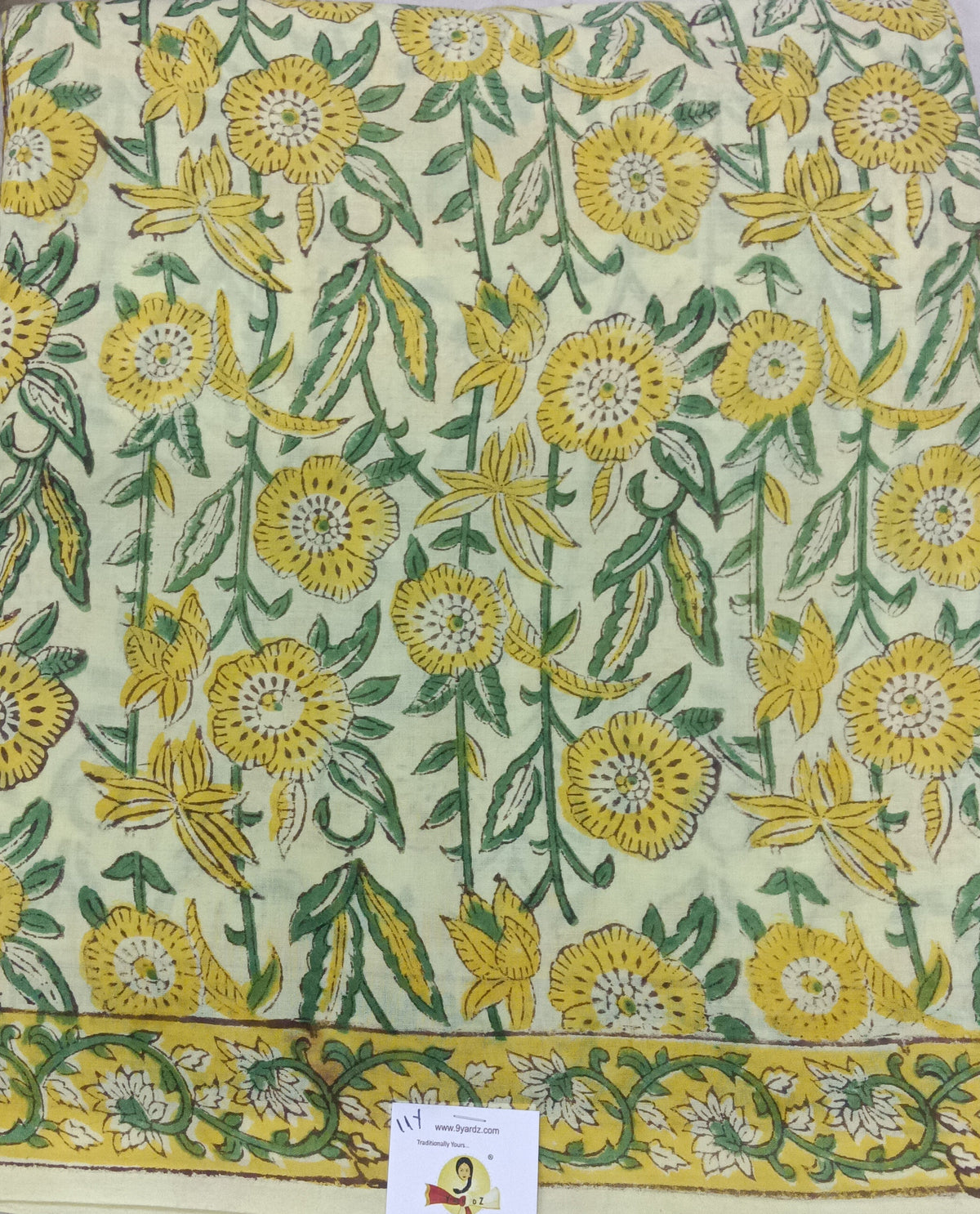 Baag/soft cotton Madisar 11 yards
