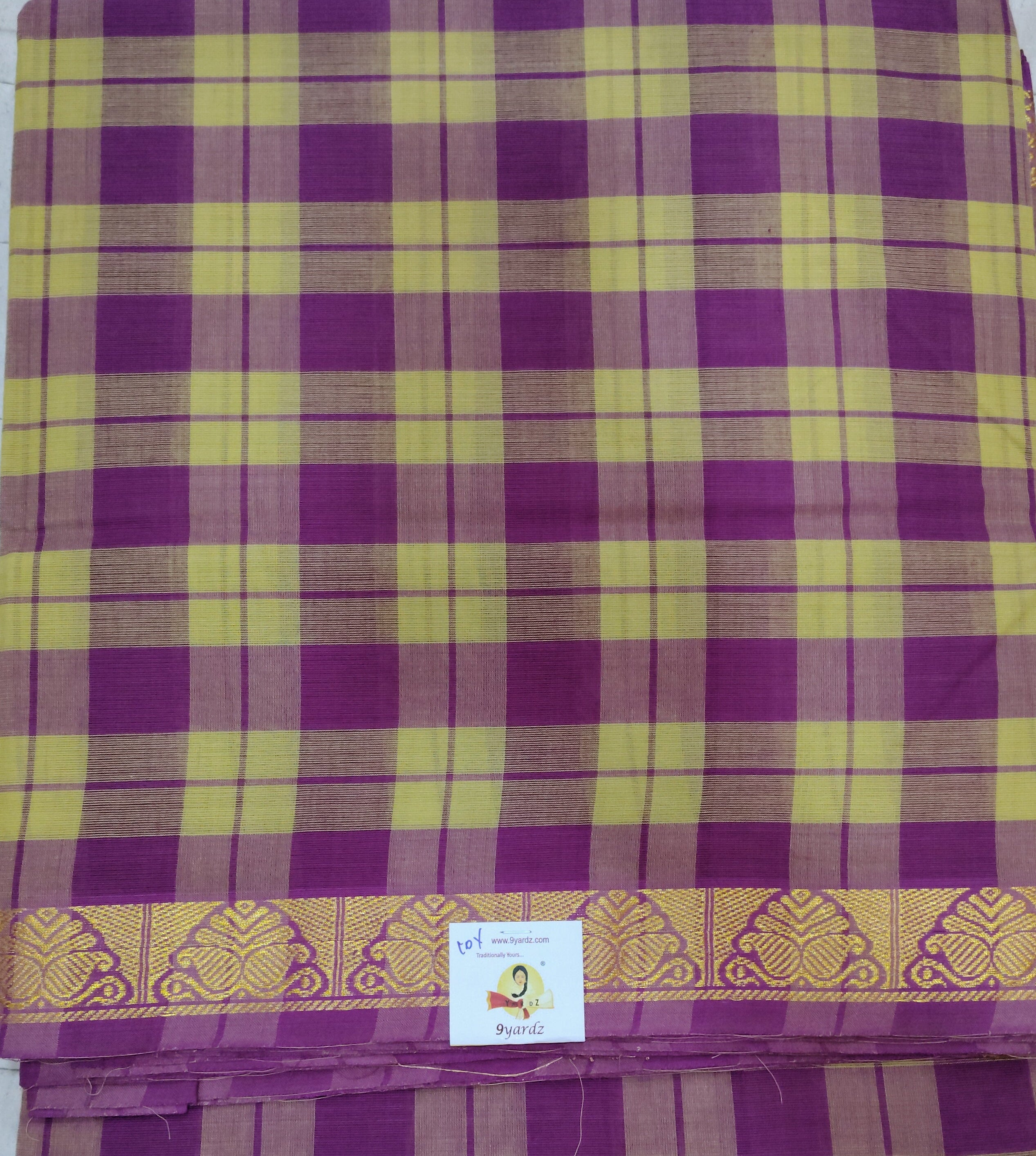 Chettinadu / Karaikudi cotton 10. yards madisar