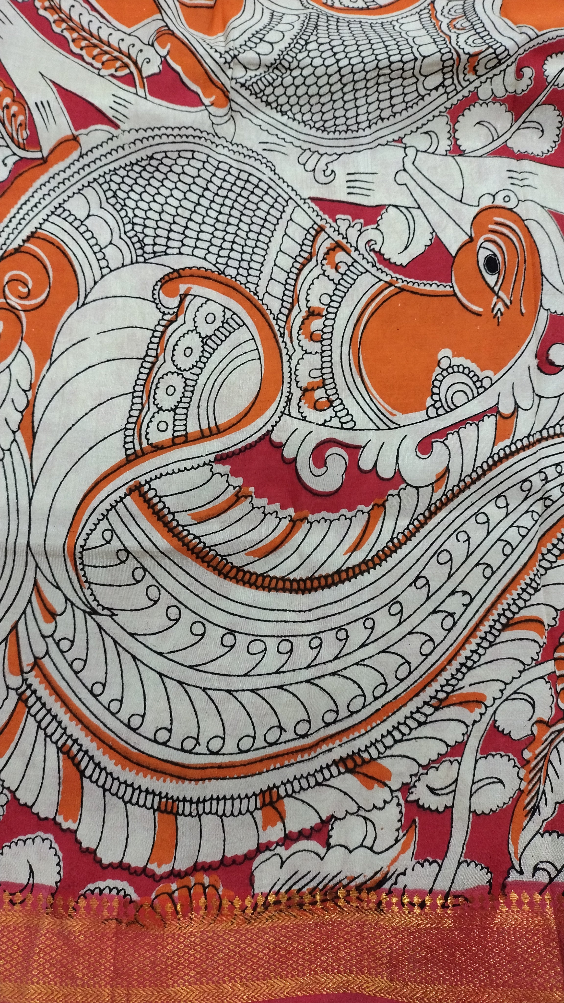 Kalamkari Silk 6yardz