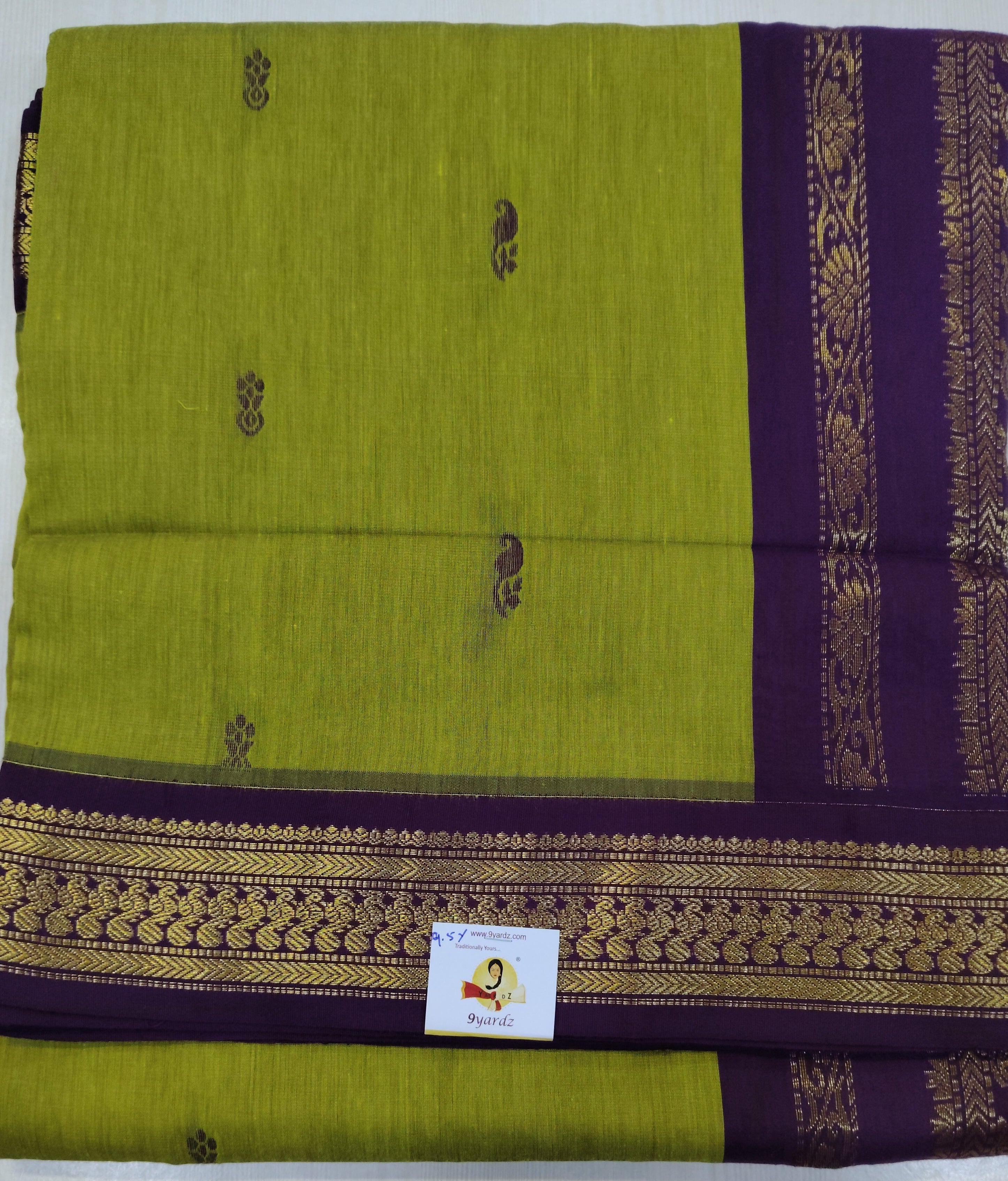 Kalyani Cotton  9.5 yardz