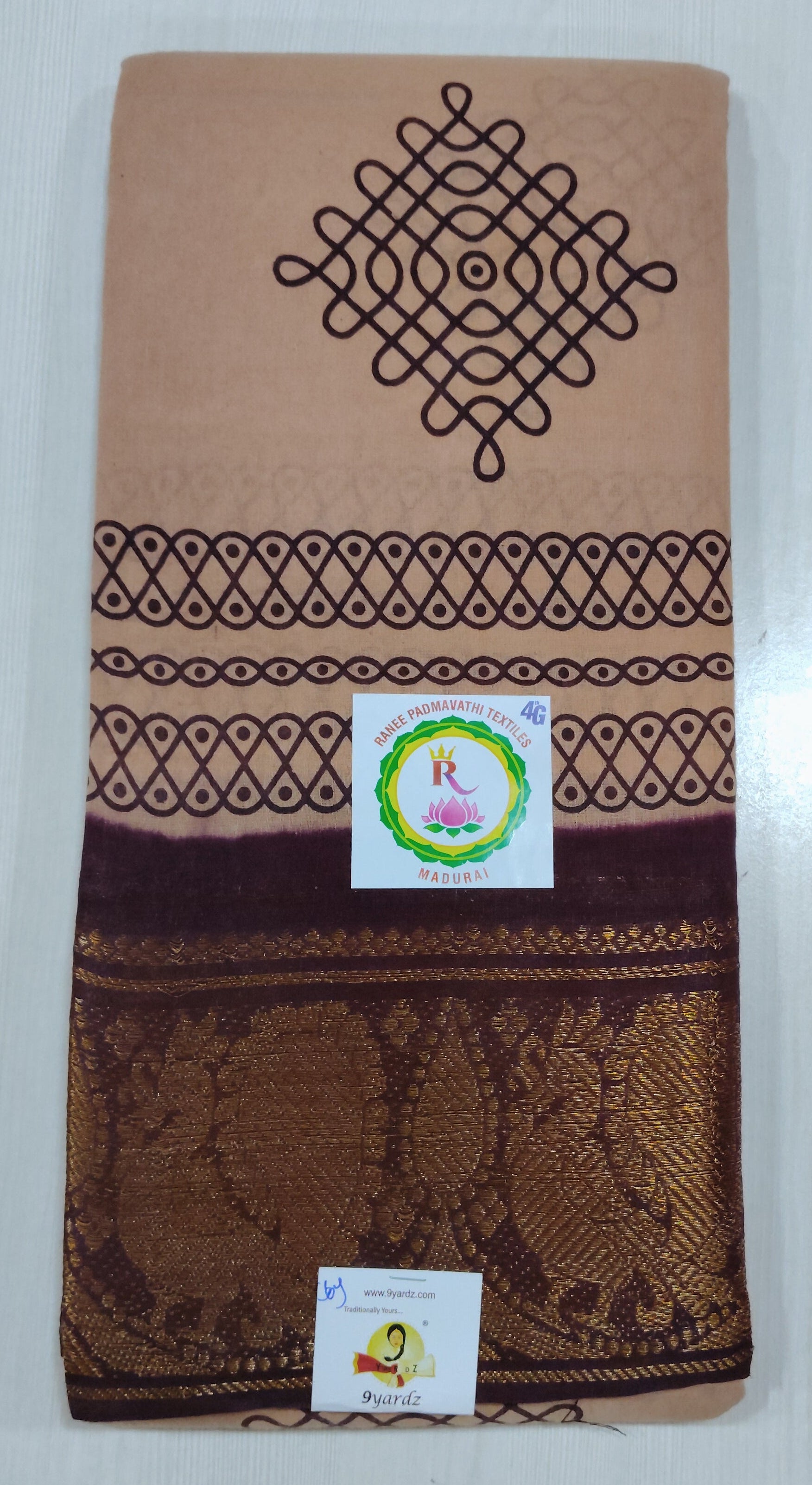 Ranee Cotton zari kattam 6yardz