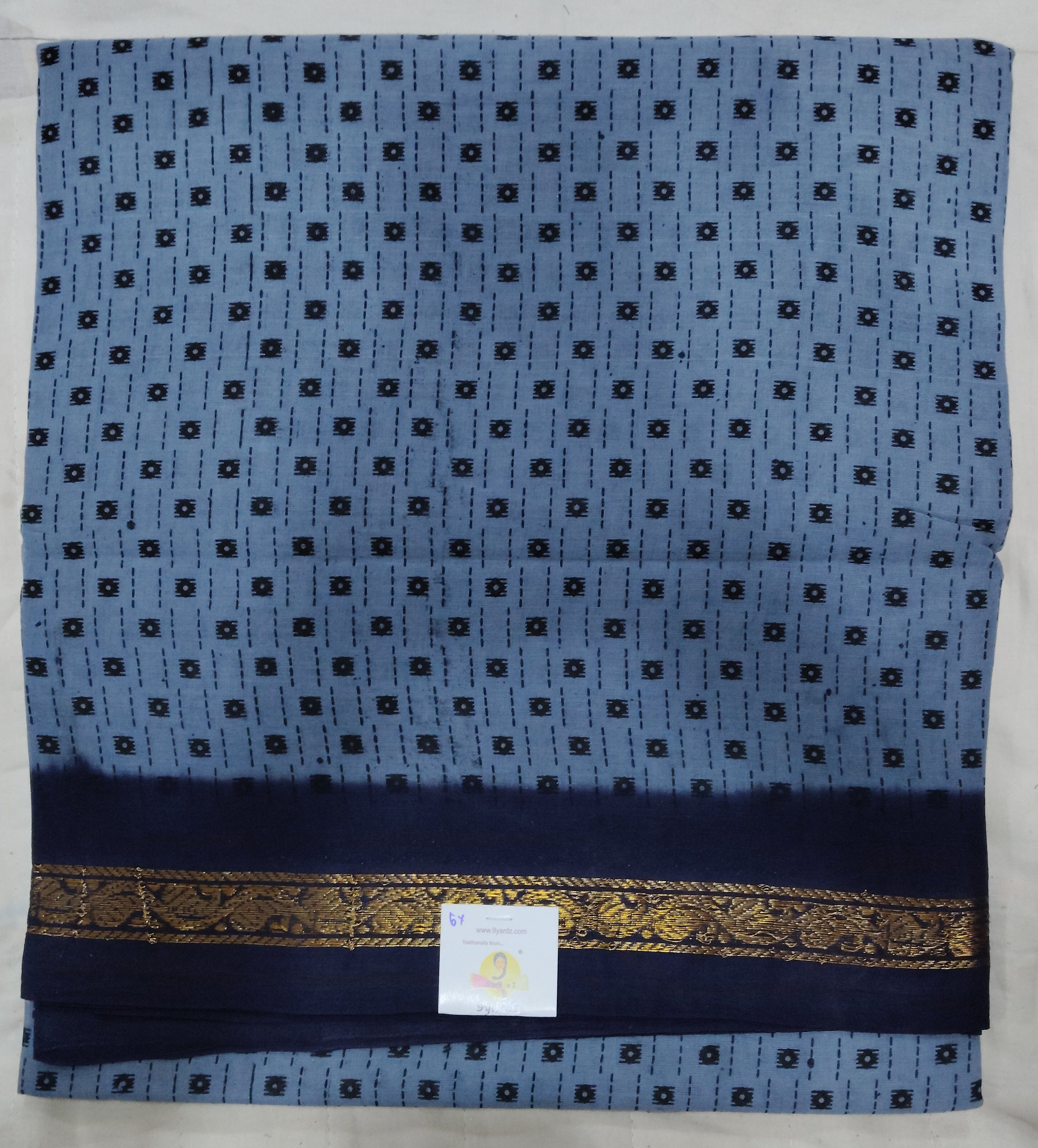 Sungudi cotton 6 yards