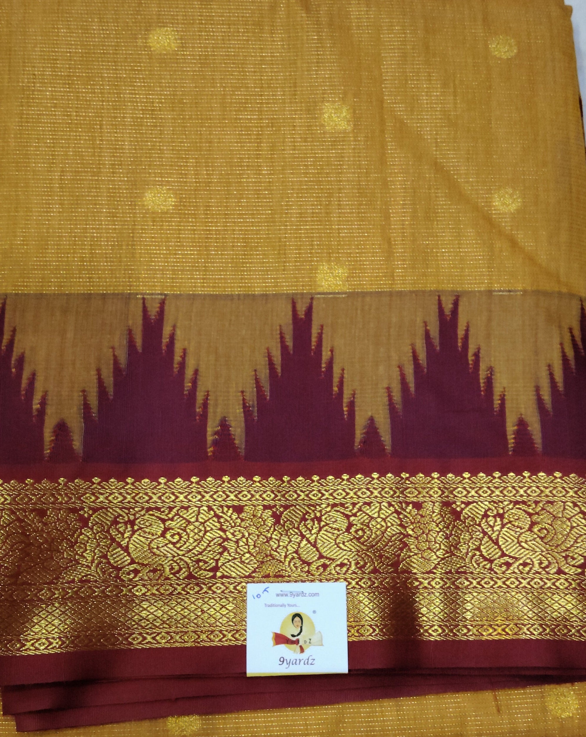Akshaya cotton 10.25 yards madisar