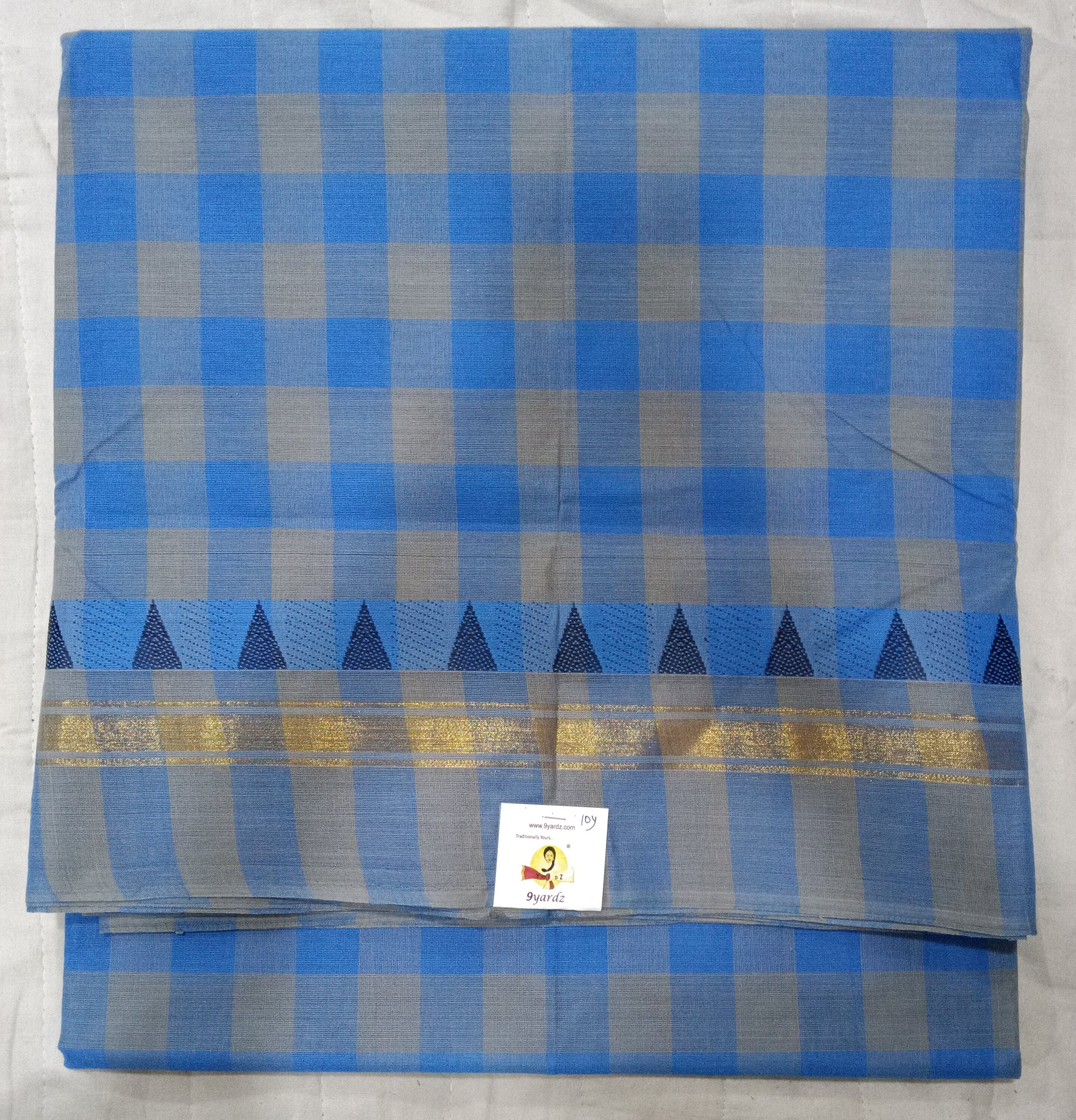 Chettinadu / Karaikudi cotton 10yards madisar