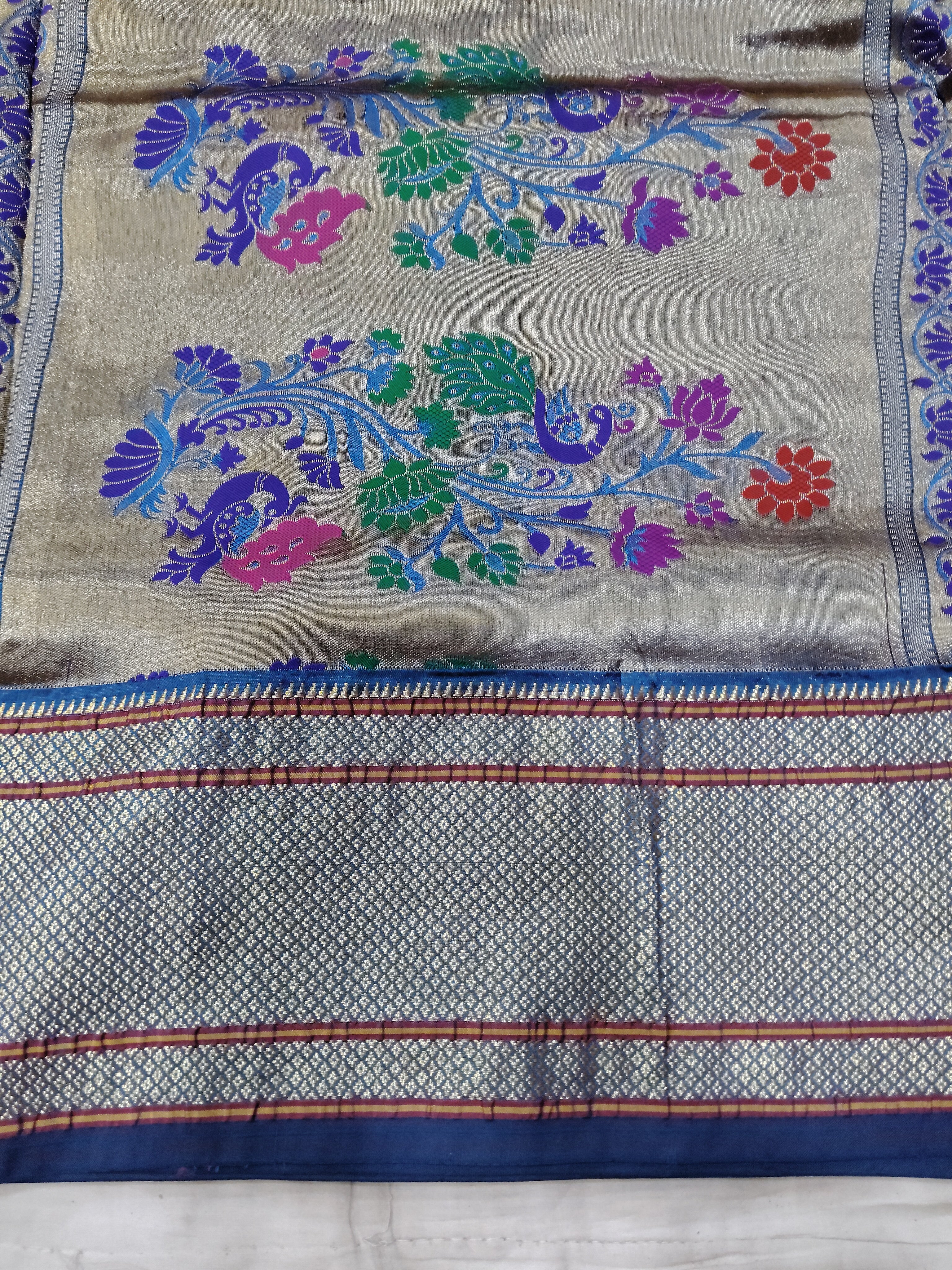 Paithani Art Silk Madisar