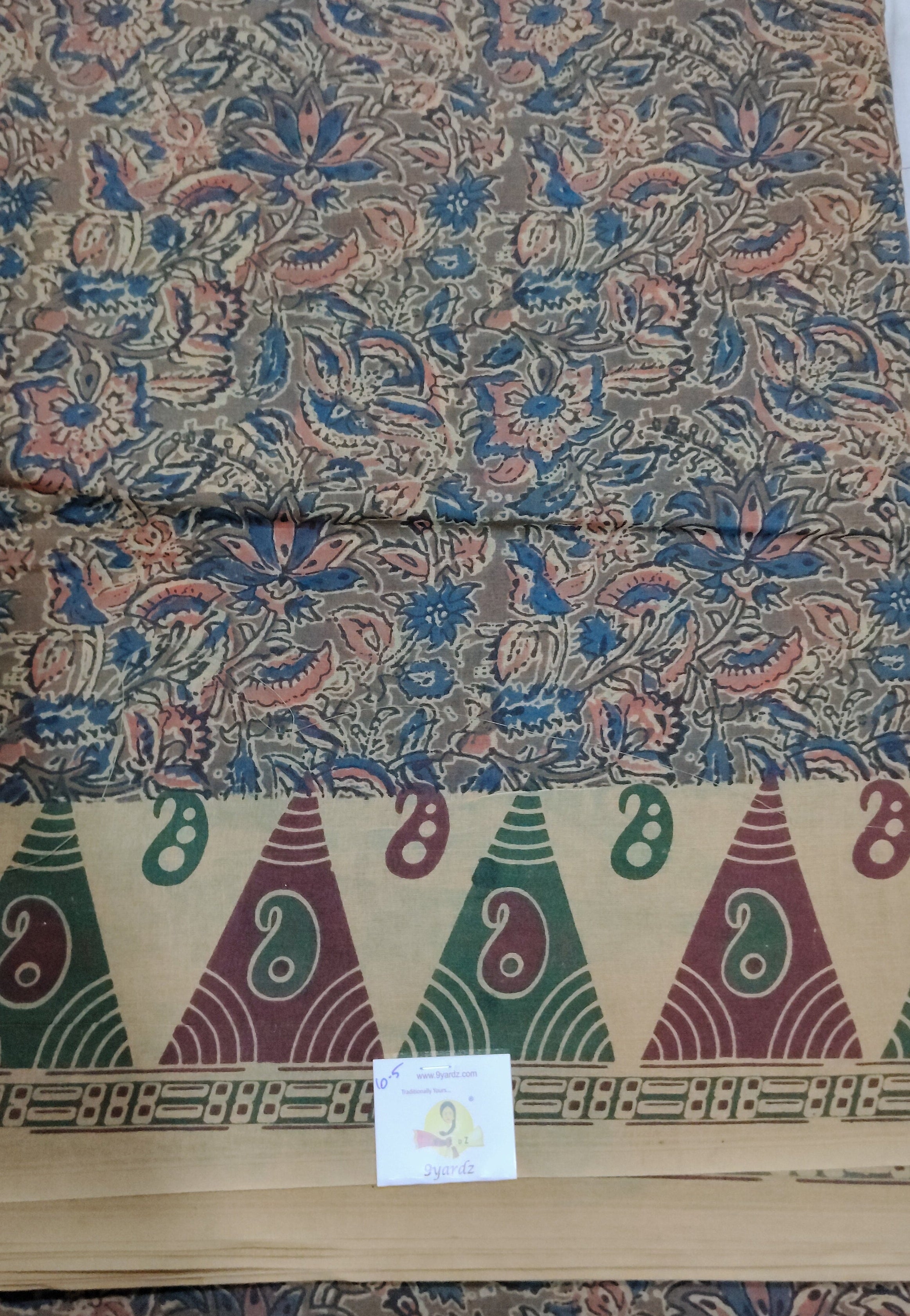 Erode cotton 10.5 yards Madida