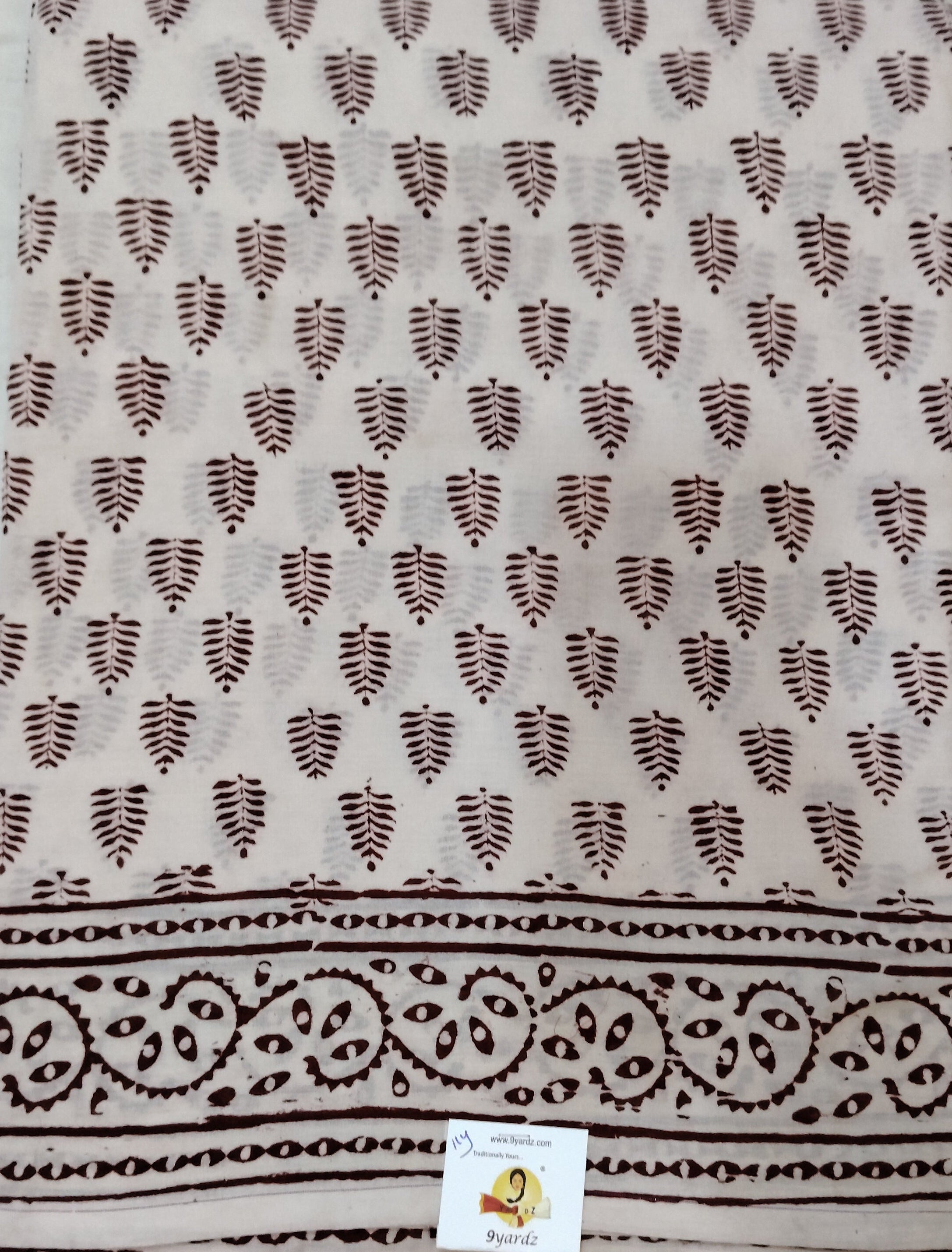 Baag/soft cotton Madisar 11 yards