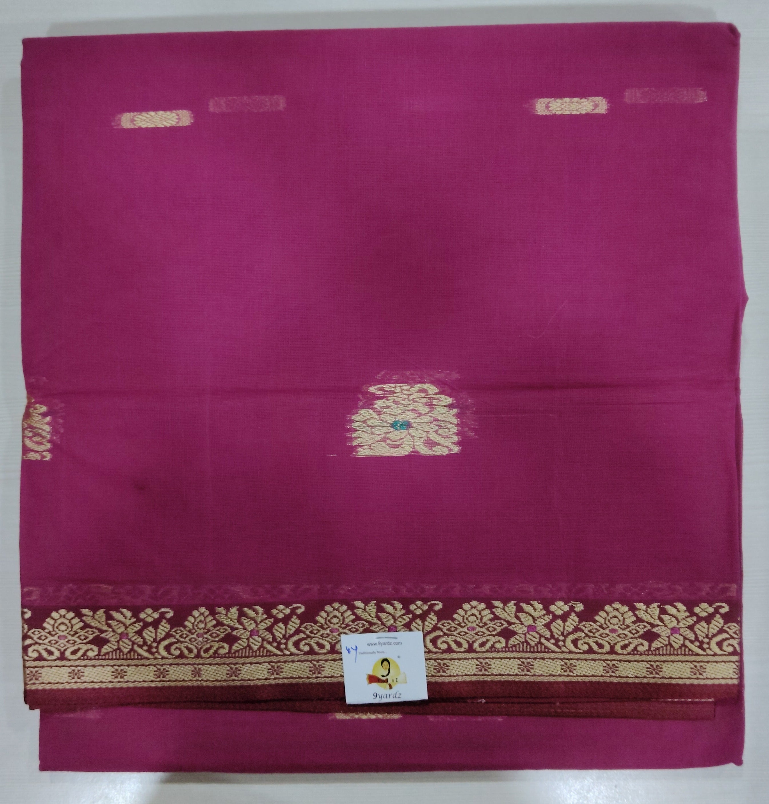 Kora Cotton  saree 6yardz