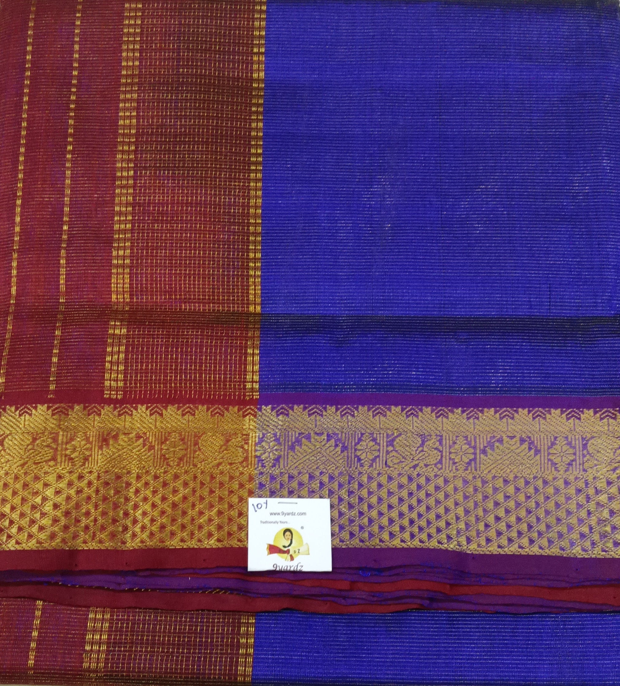 Pure silk cotton 10yards vairavoosi madisar
