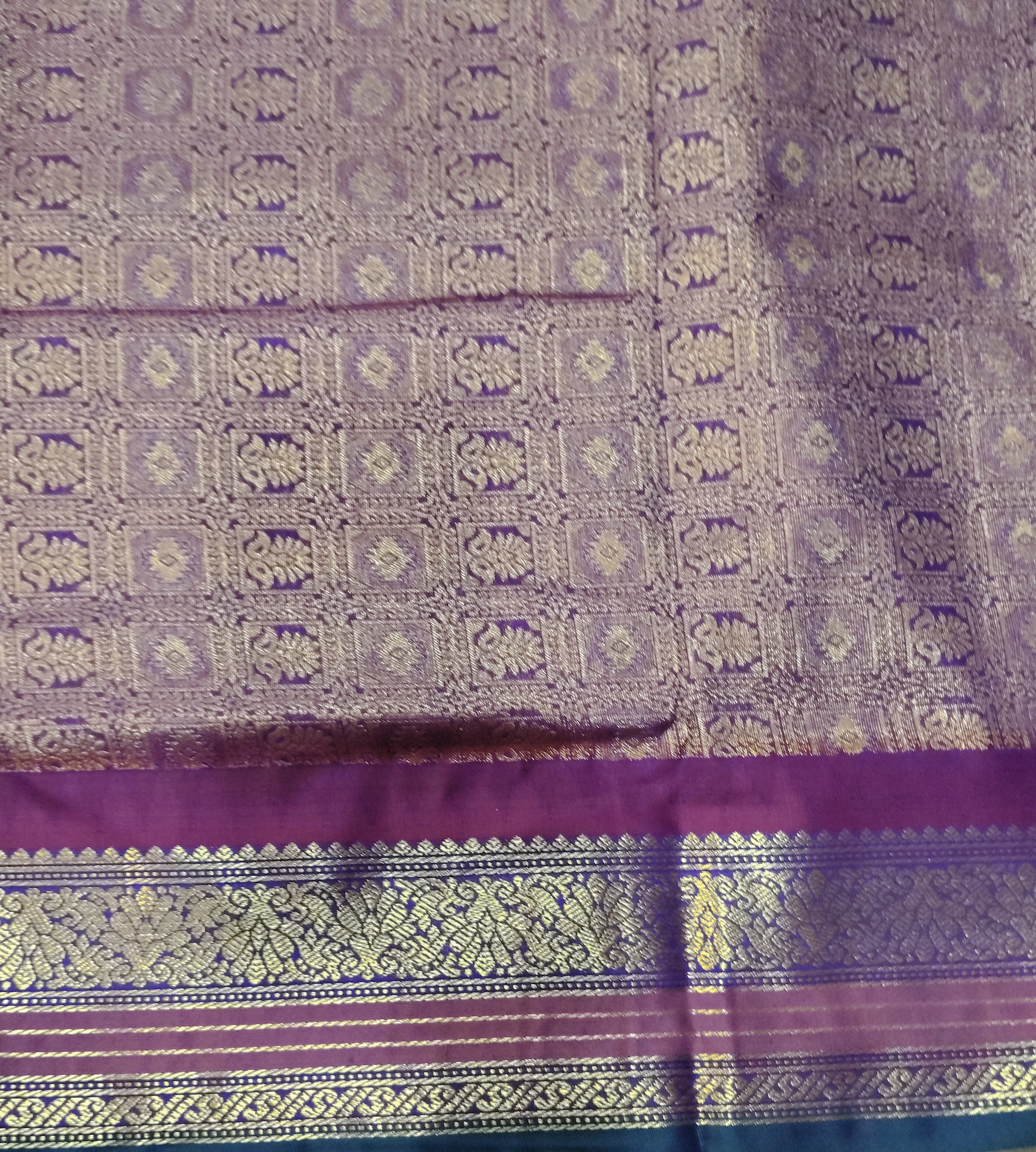 Akshaya cotton 10.25 yards madisar