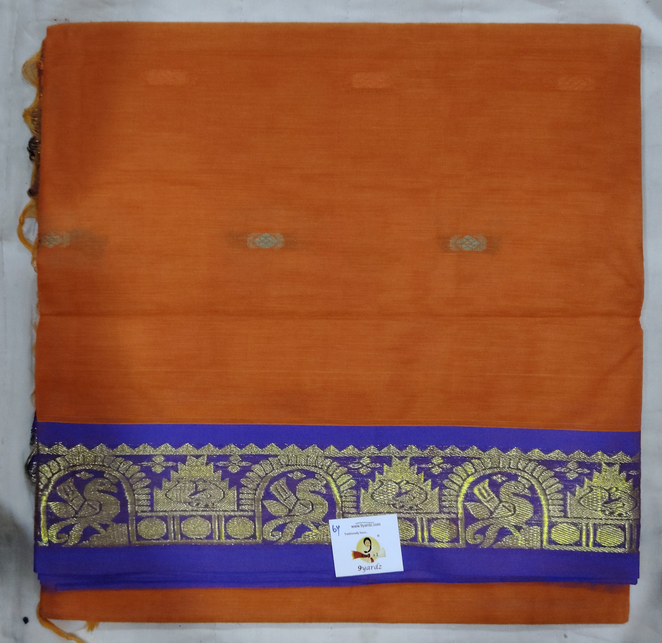 Kora Cotton  saree 6yardz