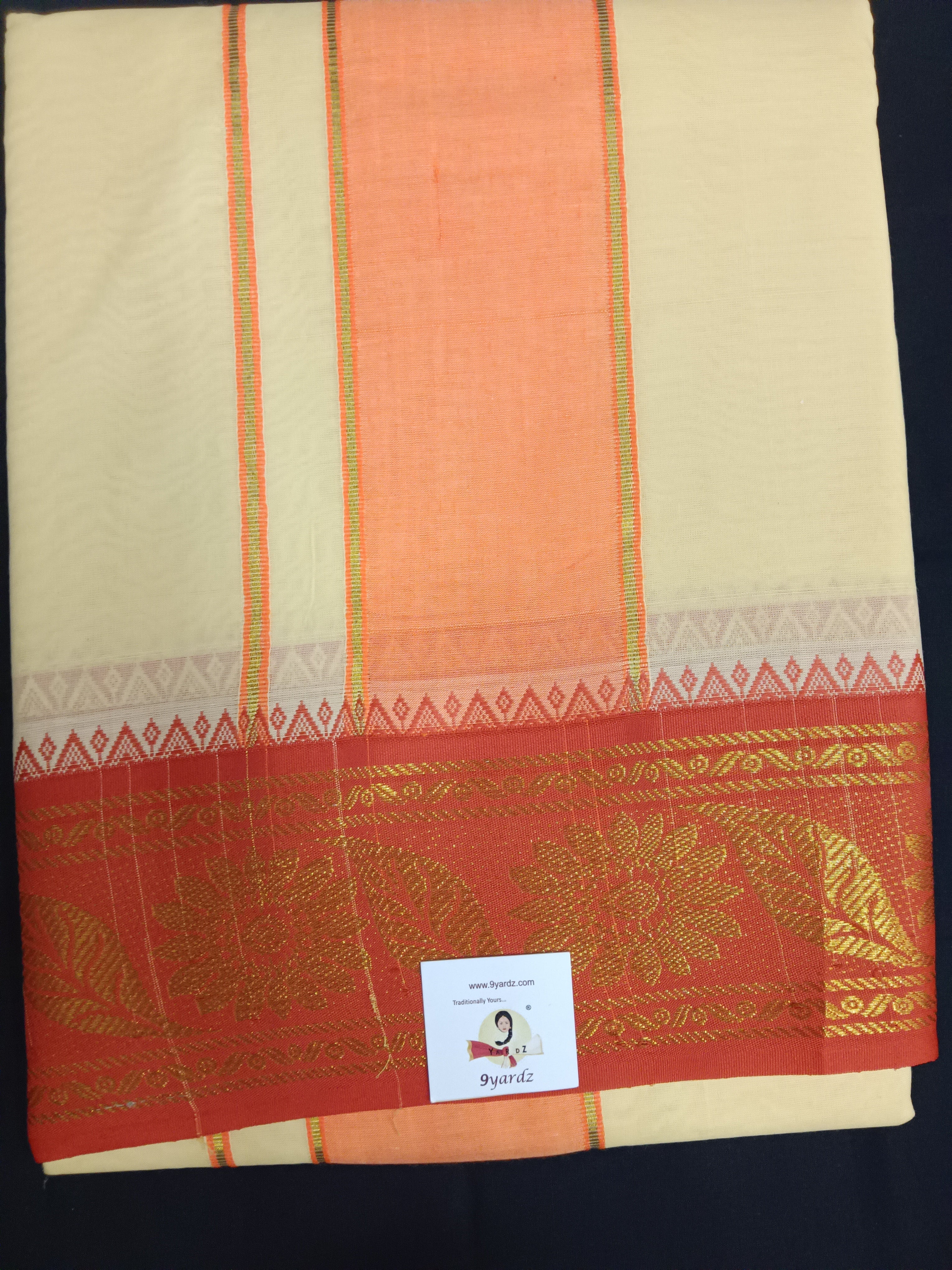Cotton Colour  Dhothi 9*5