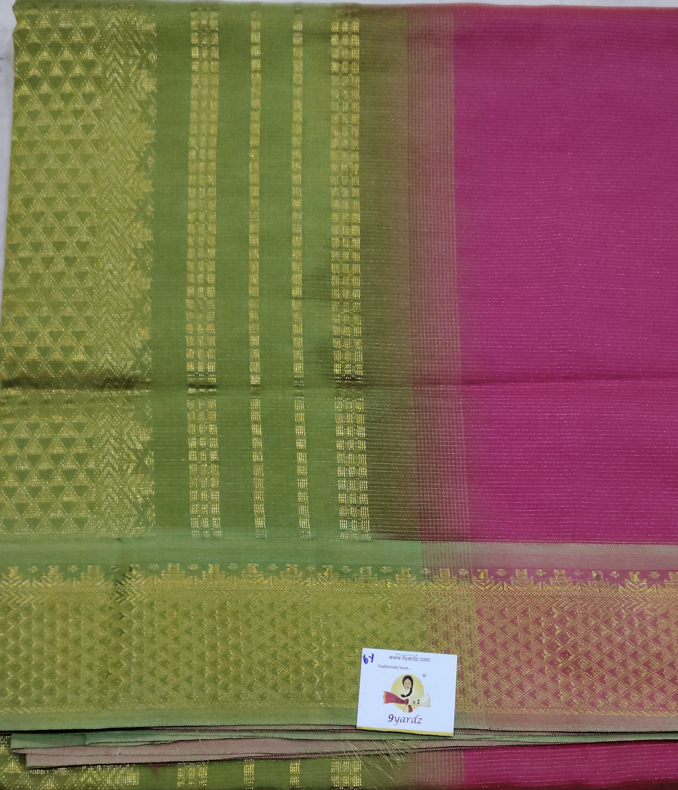 Semi silk Cotton 6yardz