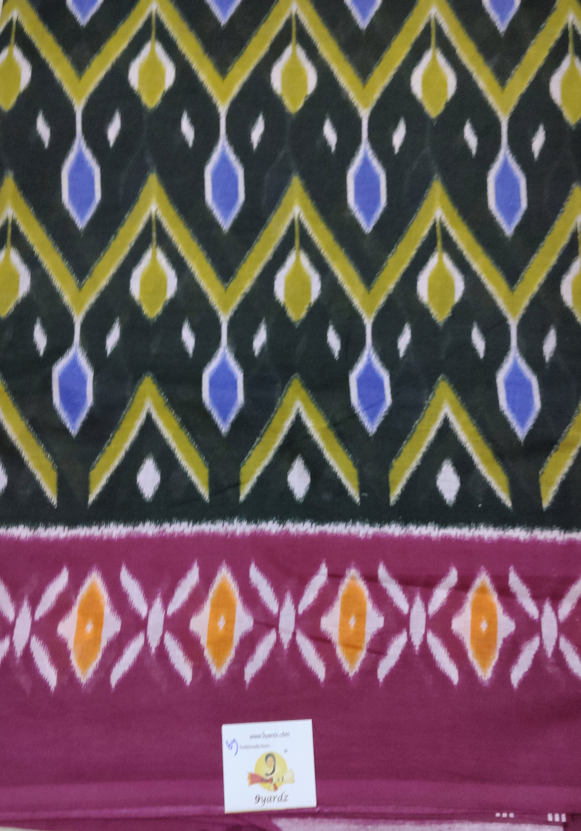 Soft Cotton Bathik saree 6yardz