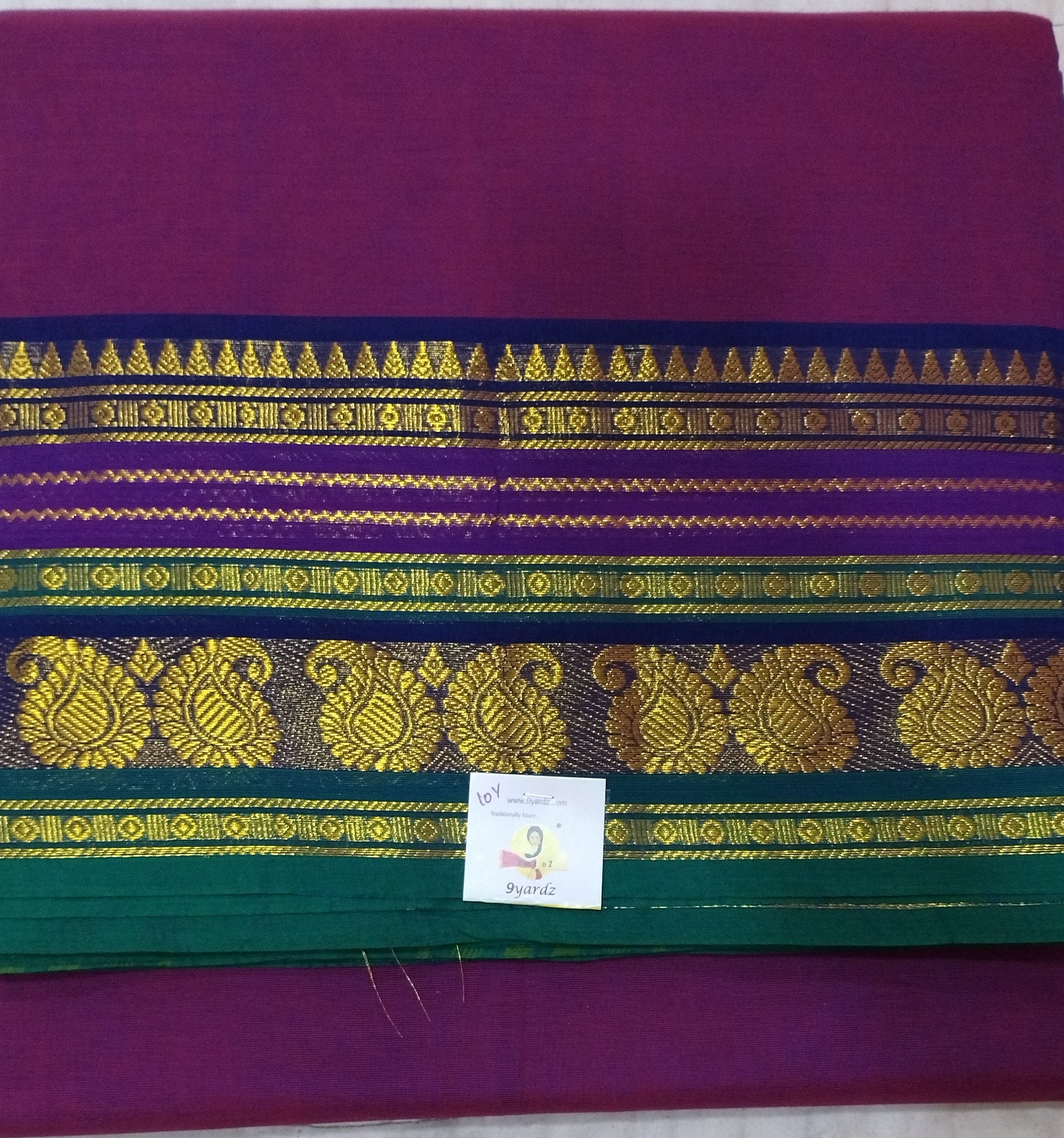 Arupukottai cotton 10 yards madisar