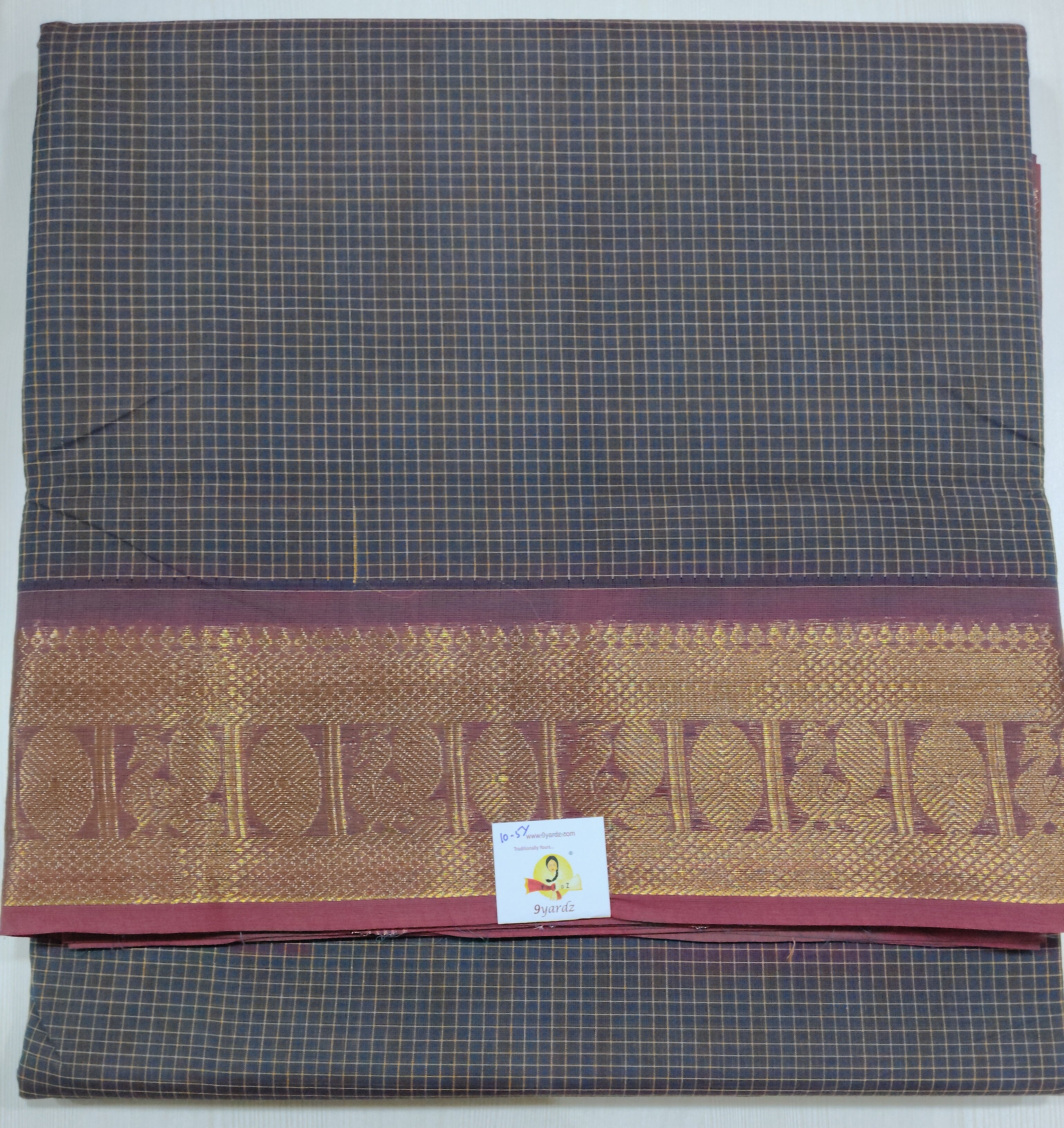 Chettinadu / Karaikudi cotton 10.5yards madisar