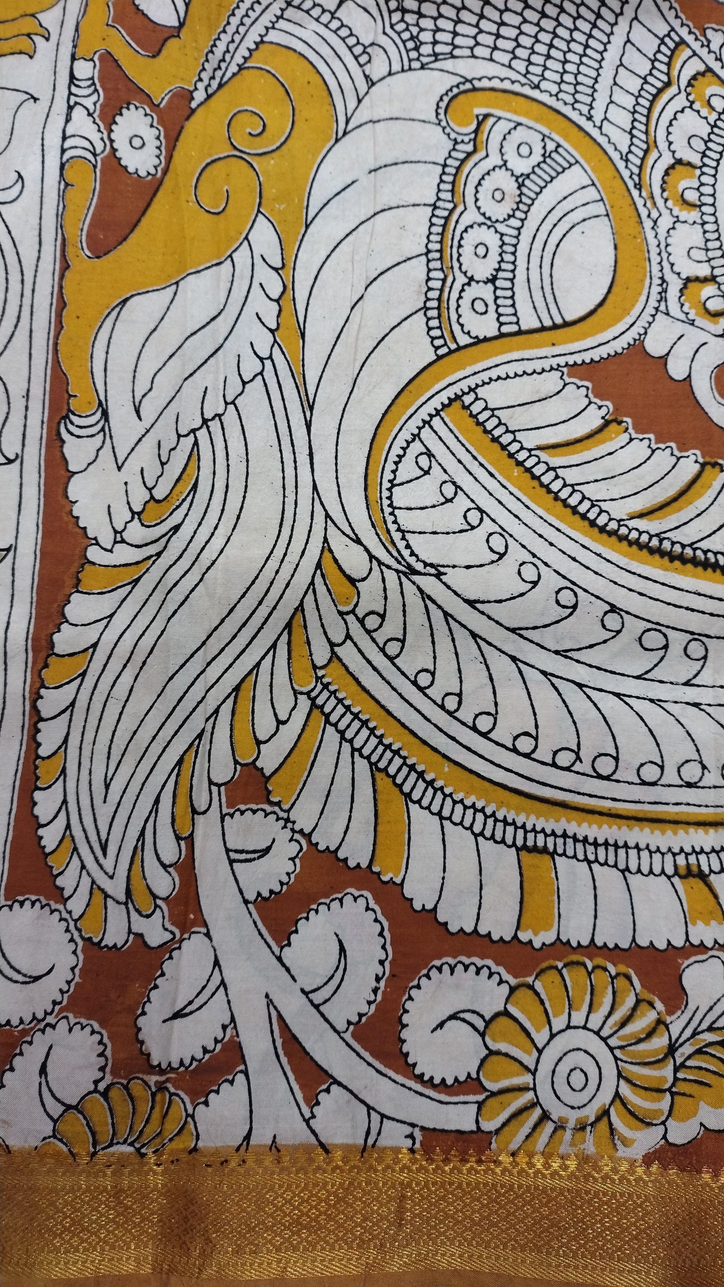 Kalamkari Silk 6yardz
