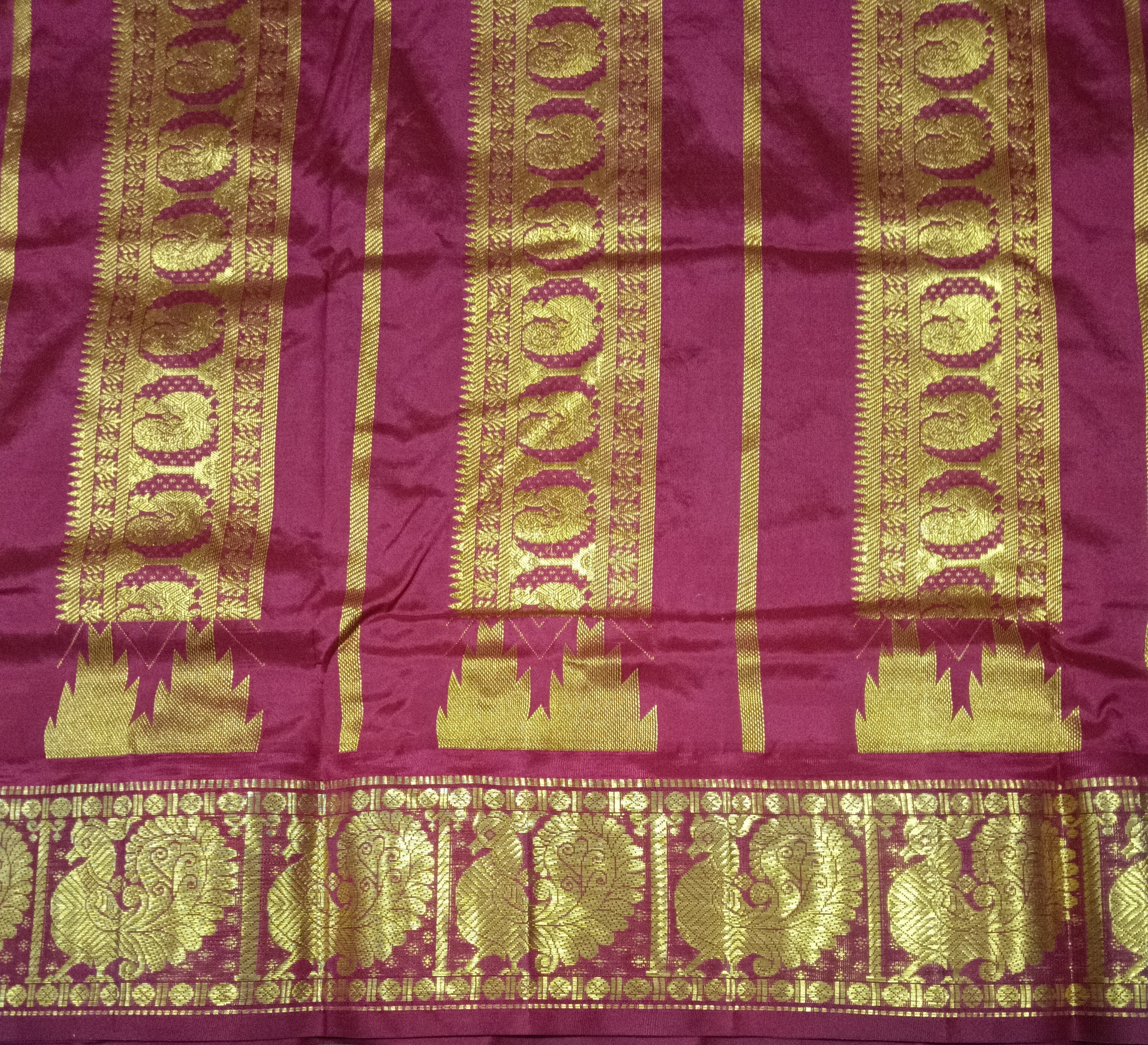 Pure silk 10yardz  saree