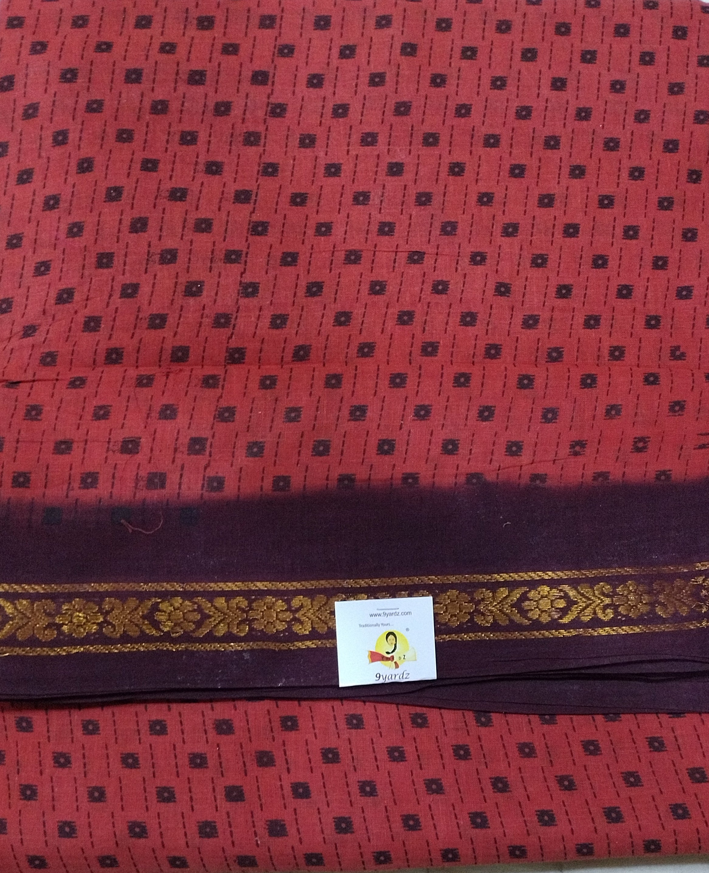 Sungudi cotton 12 yardz