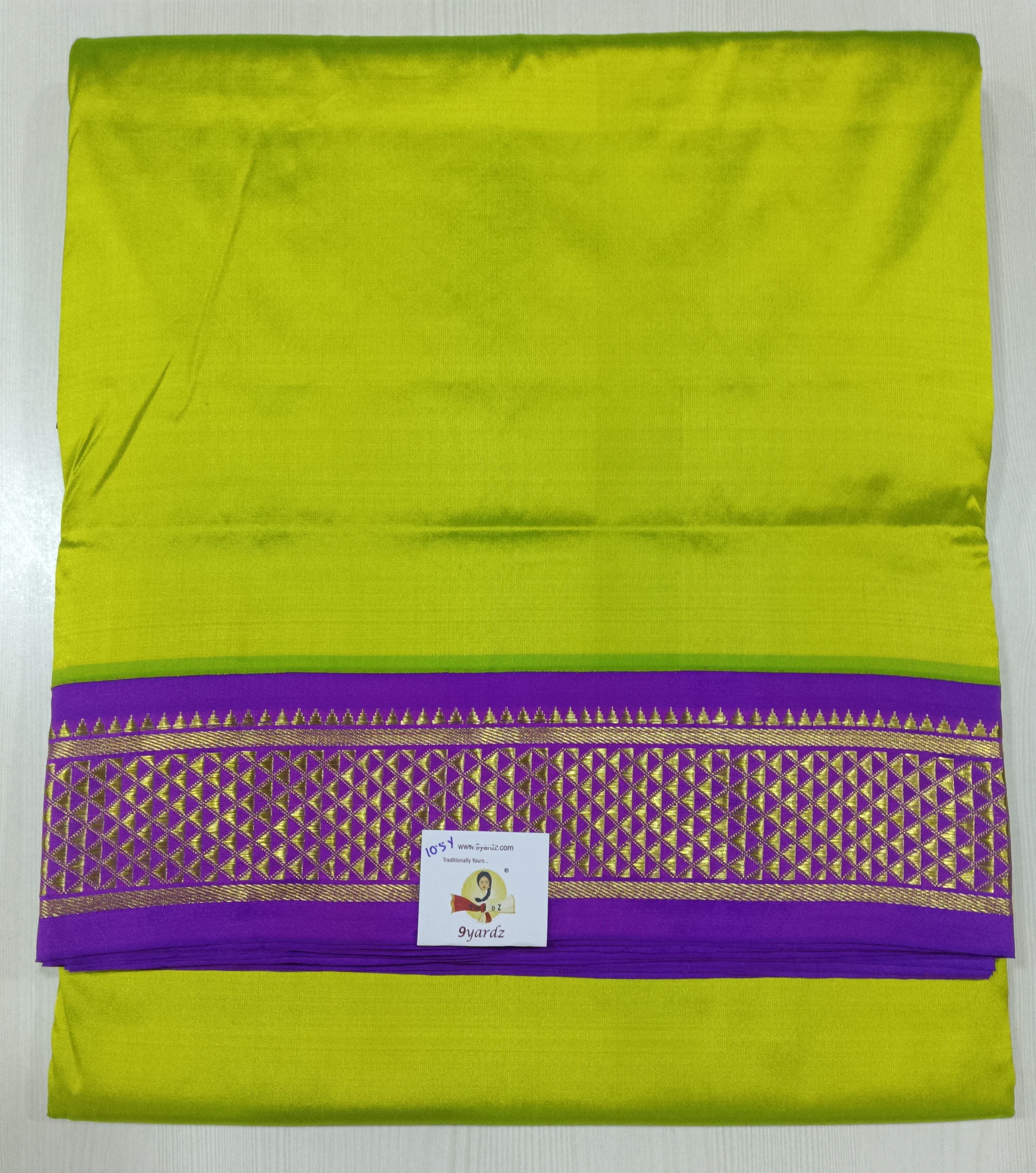 Pure silk madisar 10.5yards