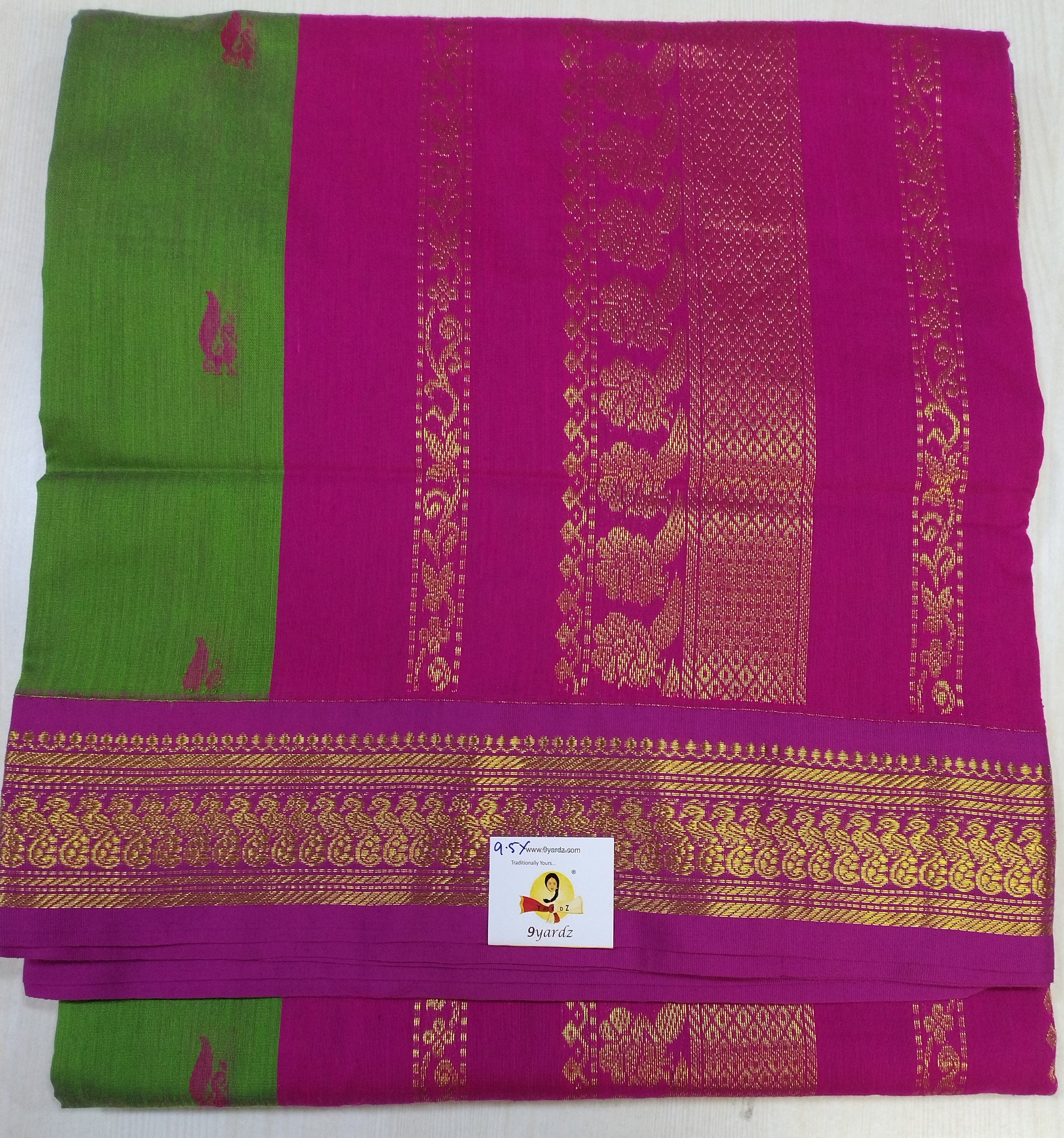 Kalyani Cotton  9.5 yardz