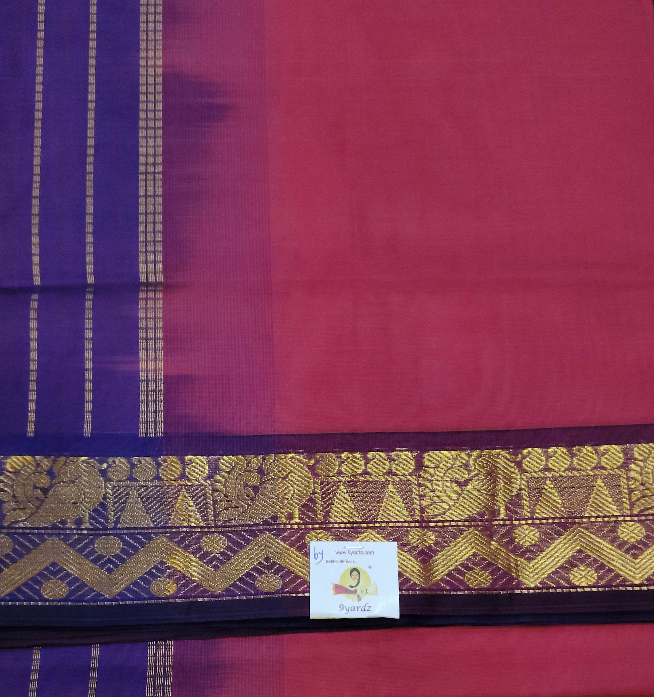 Pure silk cotton 6 yards