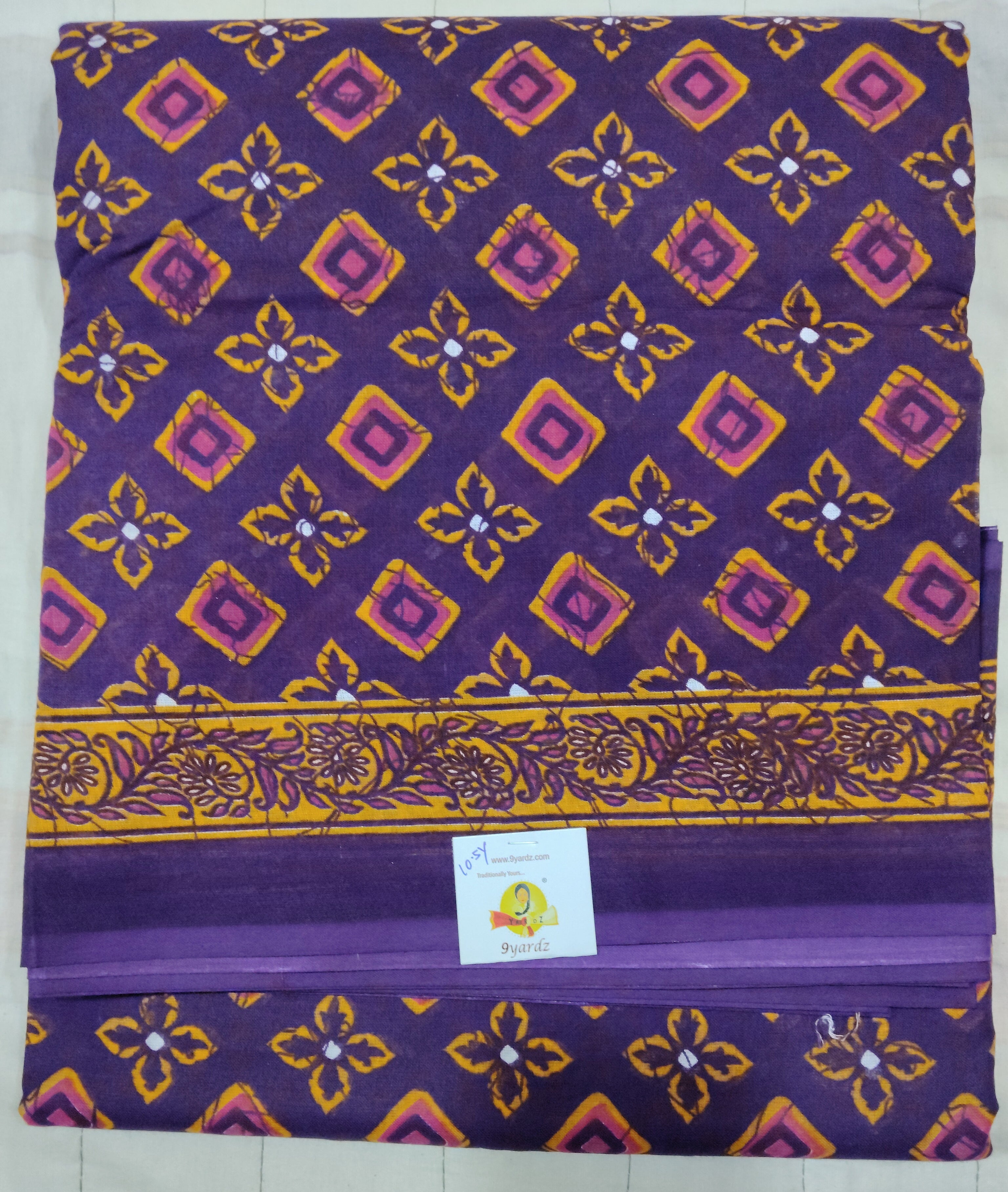 Erode cotton 10.5 yards Madisar